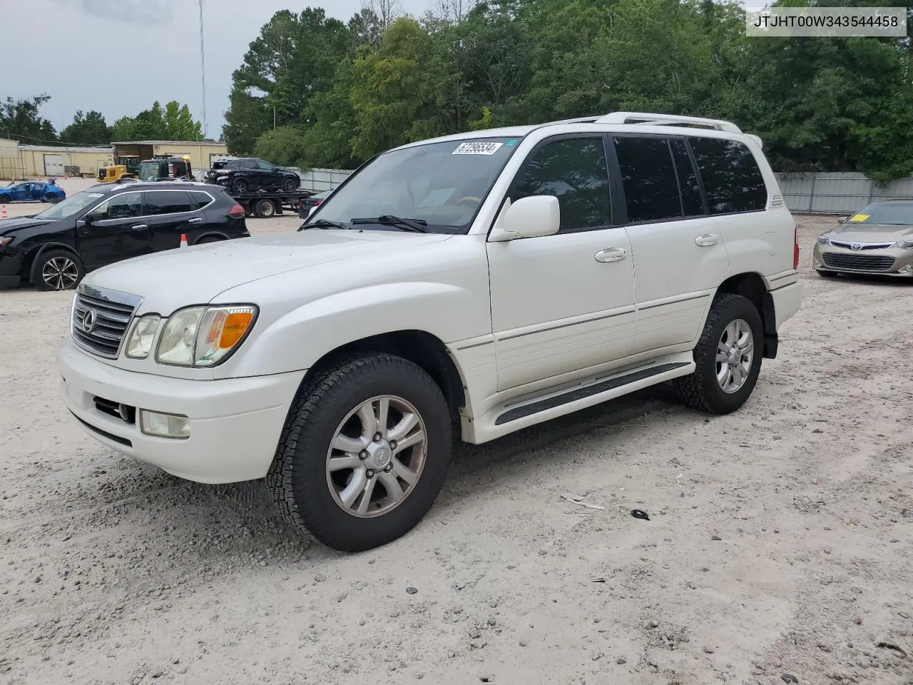 2004 Lexus Lx 470 VIN: JTJHT00W343544458 Lot: 67296534