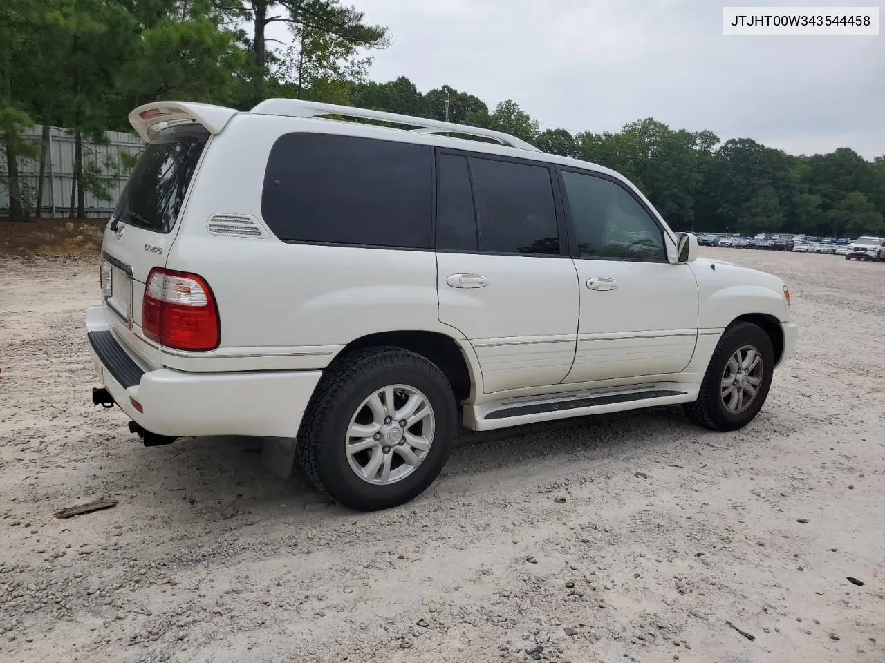 2004 Lexus Lx 470 VIN: JTJHT00W343544458 Lot: 67296534