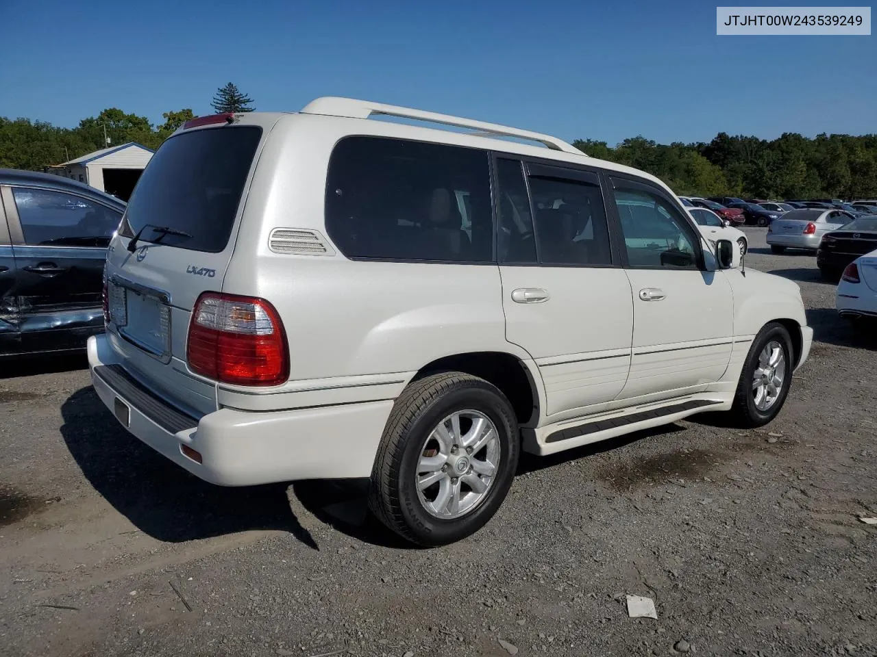 2004 Lexus Lx 470 VIN: JTJHT00W243539249 Lot: 70493974