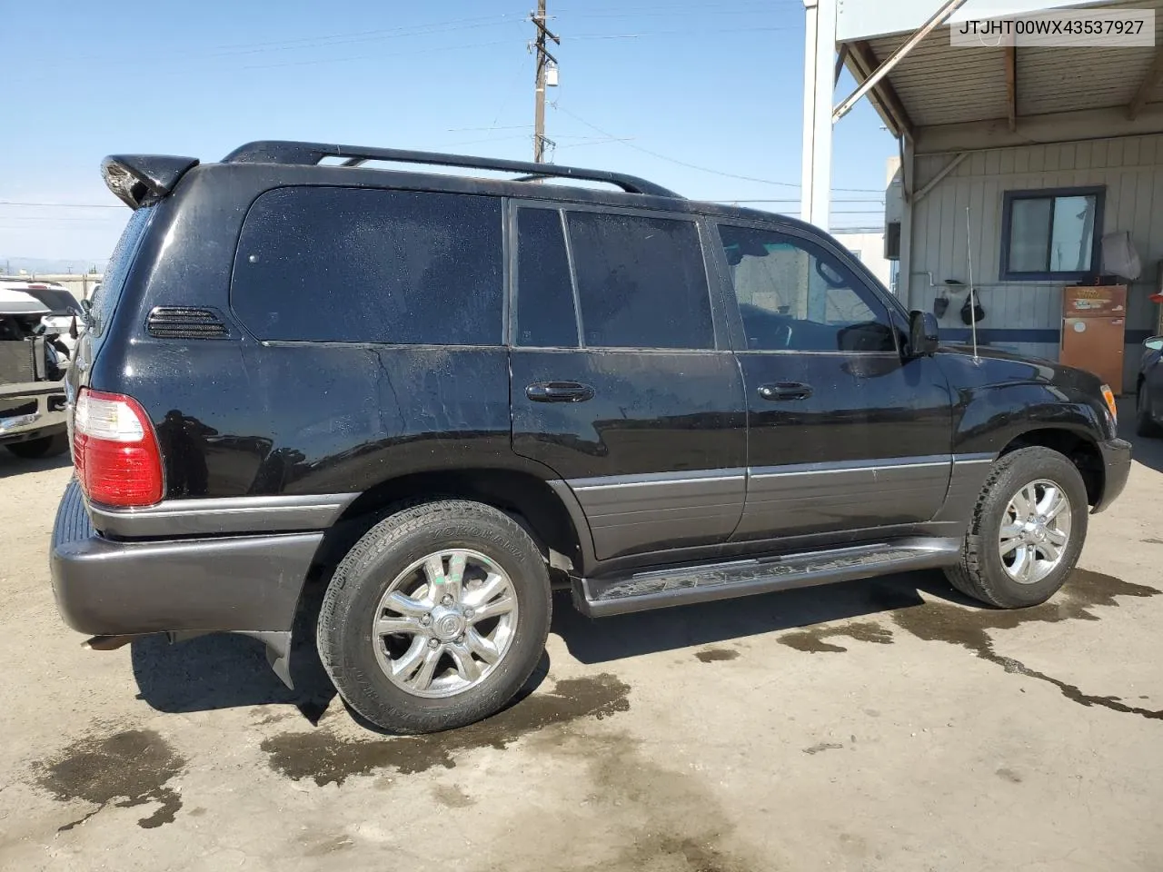 2004 Lexus Lx 470 VIN: JTJHT00WX43537927 Lot: 70809884