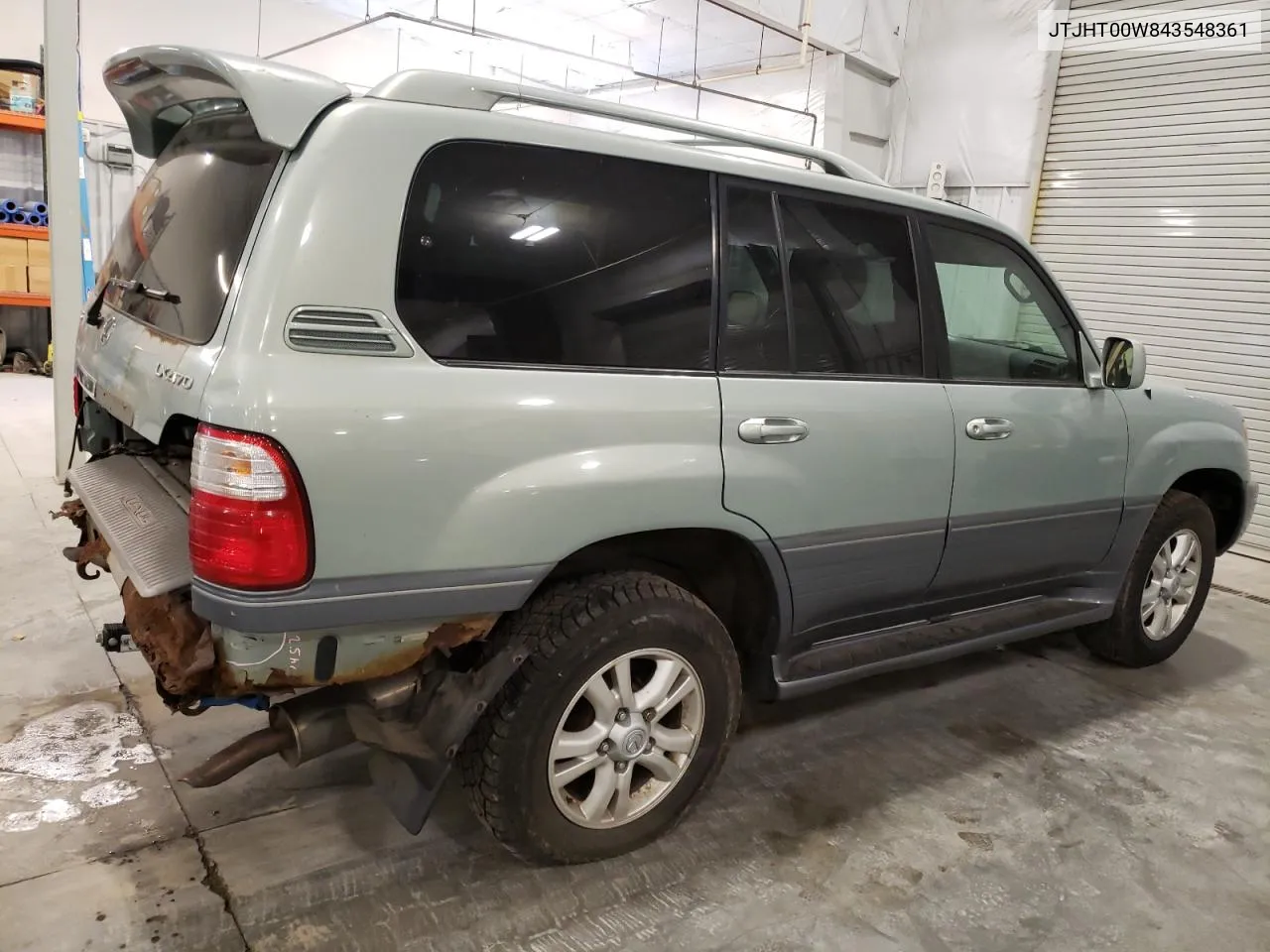 2004 Lexus Lx 470 VIN: JTJHT00W843548361 Lot: 76465204