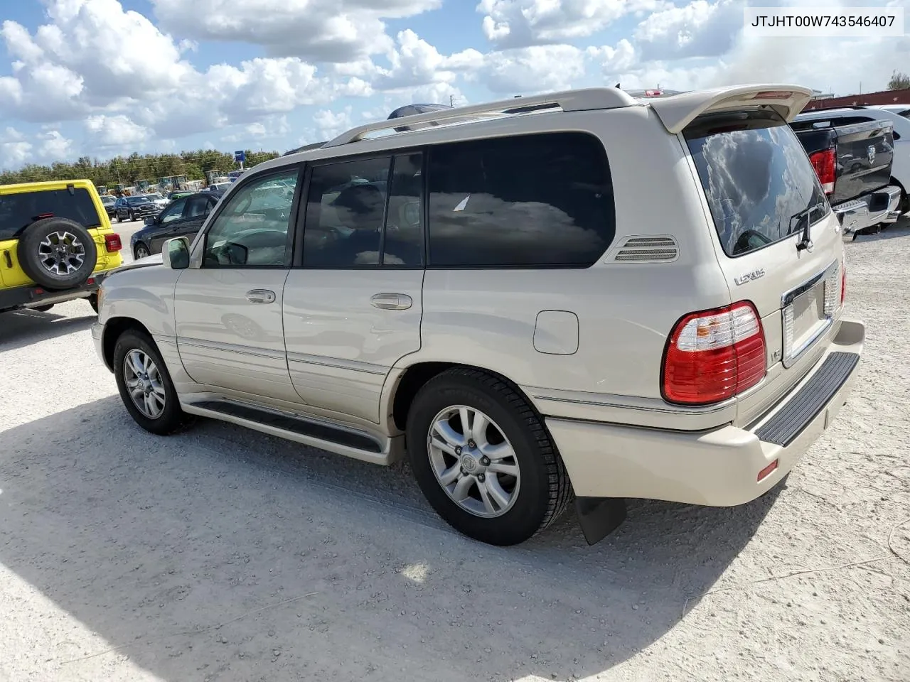 2004 Lexus Lx 470 VIN: JTJHT00W743546407 Lot: 79003064