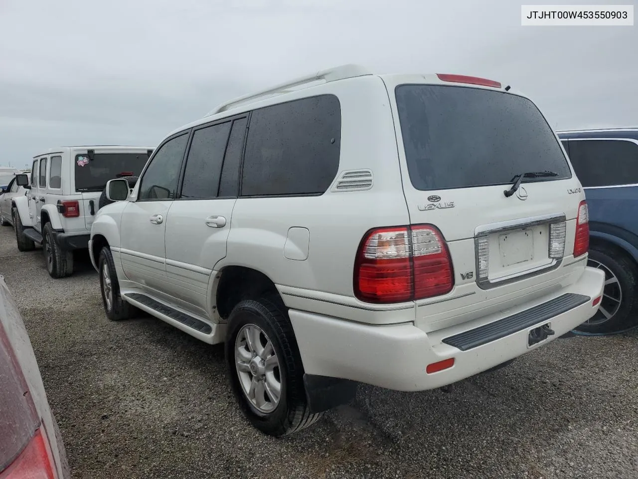 2005 Lexus Lx 470 VIN: JTJHT00W453550903 Lot: 73999004