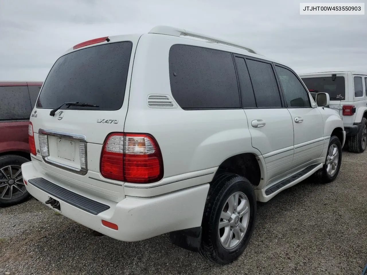 2005 Lexus Lx 470 VIN: JTJHT00W453550903 Lot: 73999004