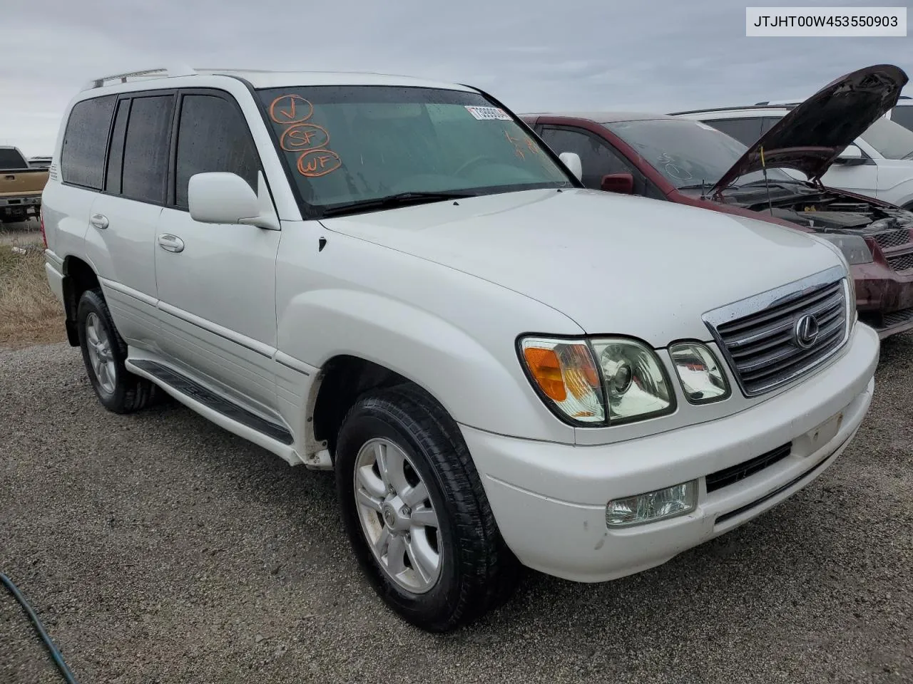 2005 Lexus Lx 470 VIN: JTJHT00W453550903 Lot: 73999004