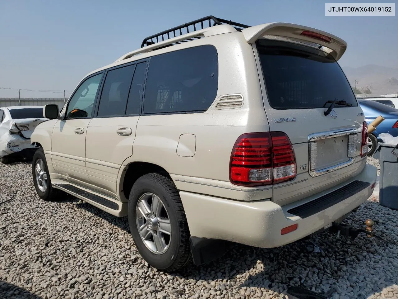 2006 Lexus Lx 470 VIN: JTJHT00WX64019152 Lot: 65376174