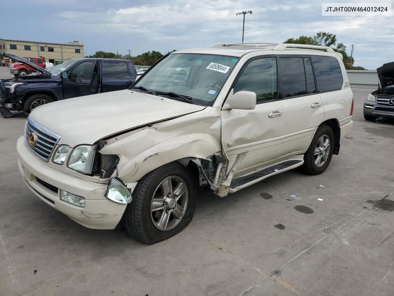 2006 Lexus Lx 470 VIN: JTJHT00W464012424 Lot: 69509044