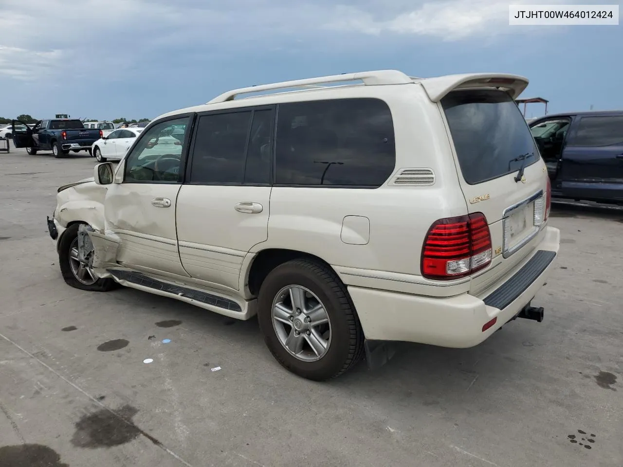 2006 Lexus Lx 470 VIN: JTJHT00W464012424 Lot: 69509044