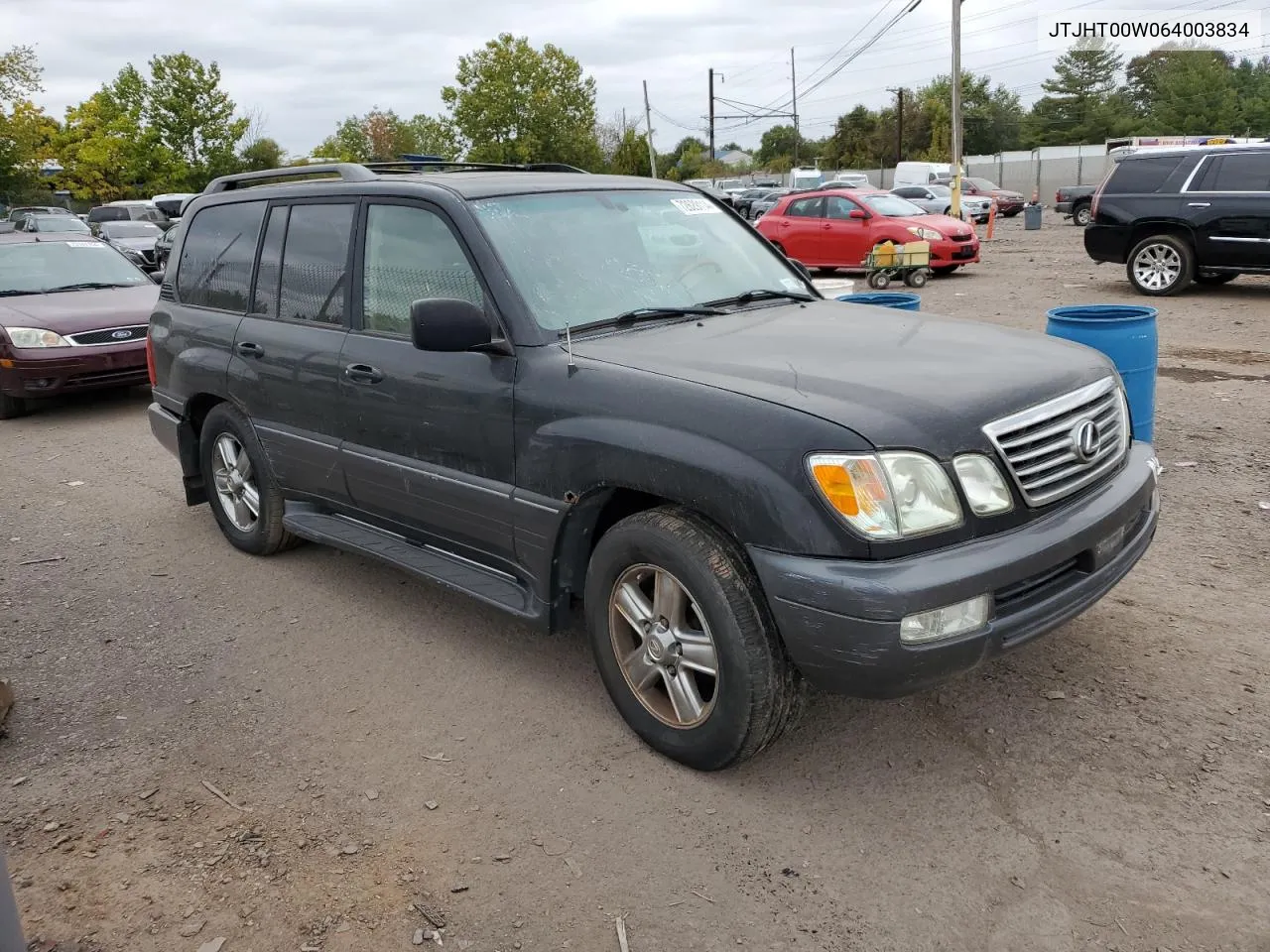 2006 Lexus Lx 470 VIN: JTJHT00W064003834 Lot: 72629114