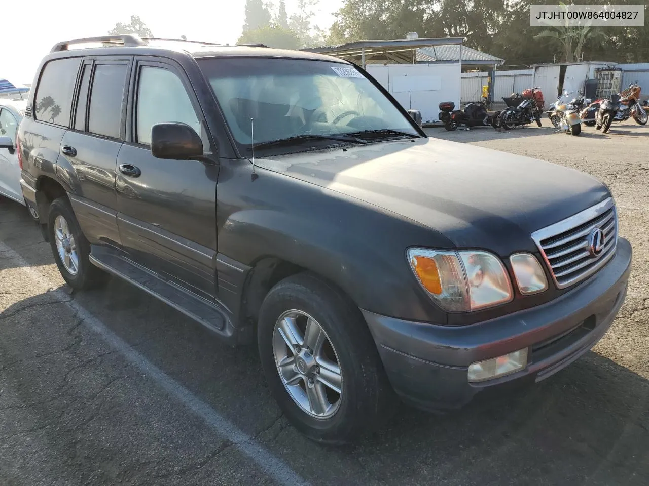 2006 Lexus Lx 470 VIN: JTJHT00W864004827 Lot: 73236394