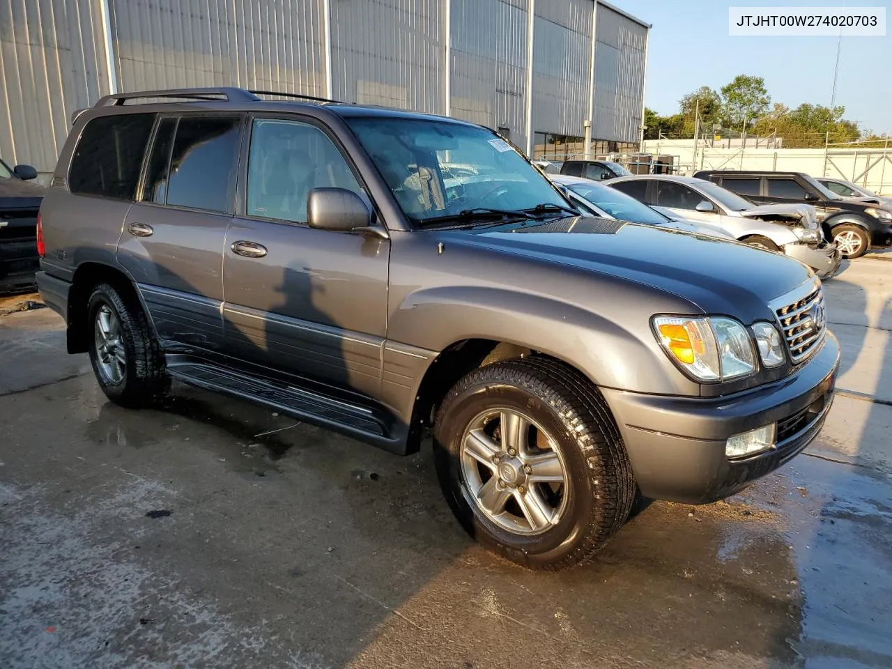 2007 Lexus Lx 470 VIN: JTJHT00W274020703 Lot: 70768994