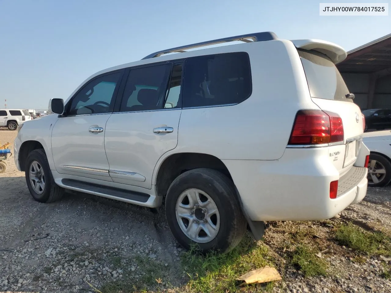 2008 Lexus Lx 570 VIN: JTJHY00W784017525 Lot: 71674574