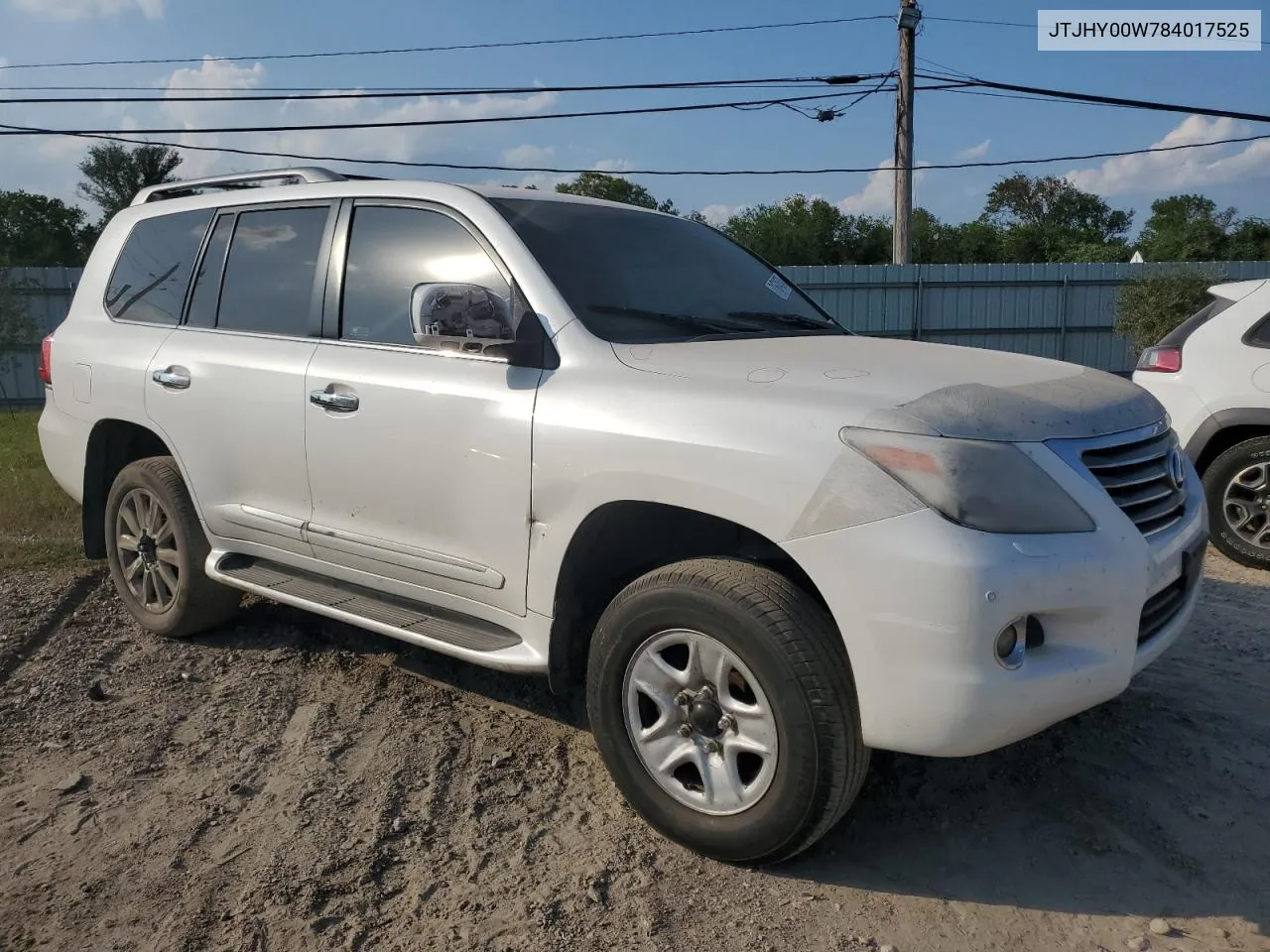 2008 Lexus Lx 570 VIN: JTJHY00W784017525 Lot: 71674574