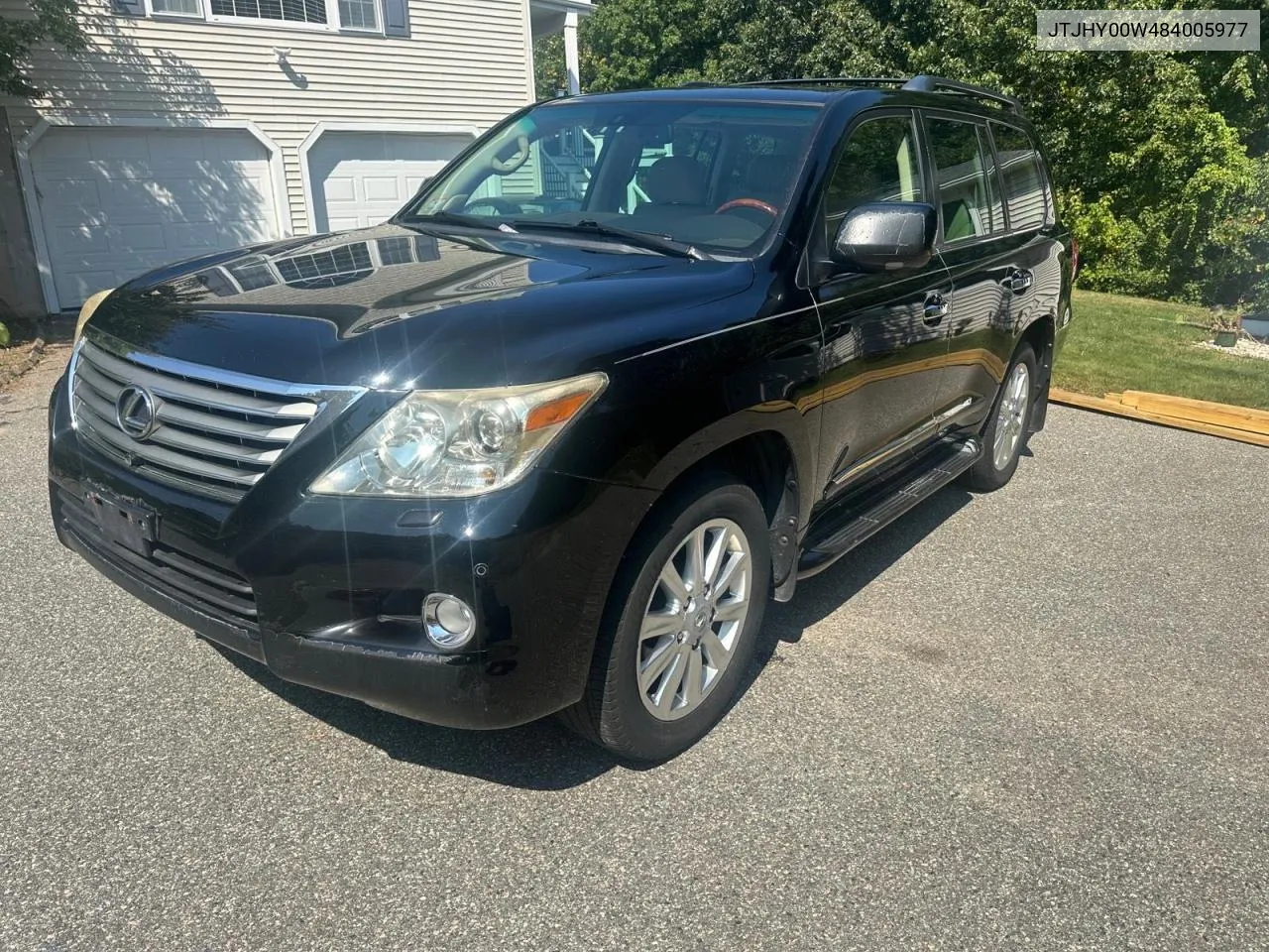 2008 Lexus Lx 570 VIN: JTJHY00W484005977 Lot: 72003284