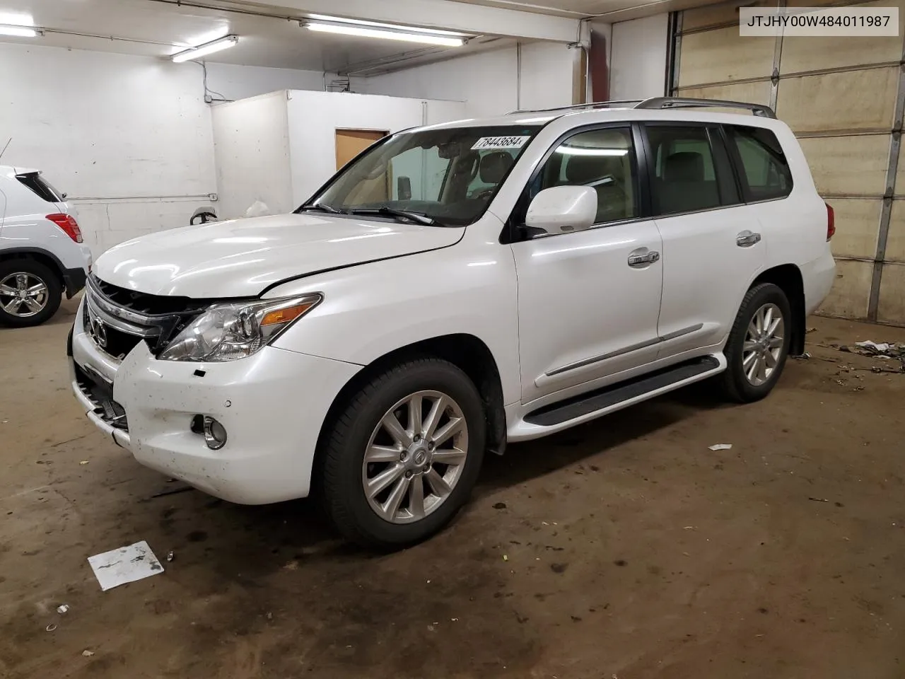 2008 Lexus Lx 570 VIN: JTJHY00W484011987 Lot: 78443684