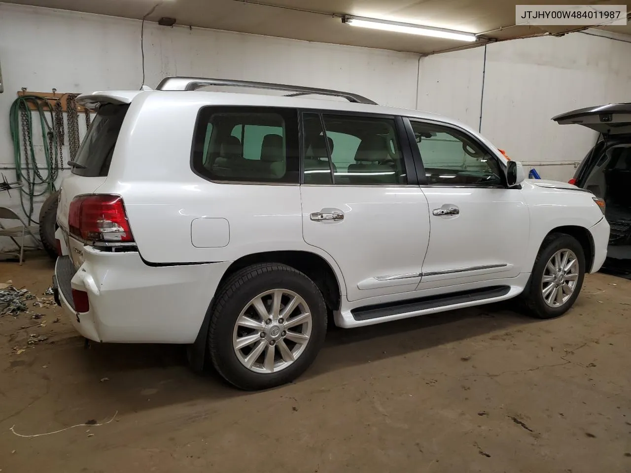 2008 Lexus Lx 570 VIN: JTJHY00W484011987 Lot: 78443684