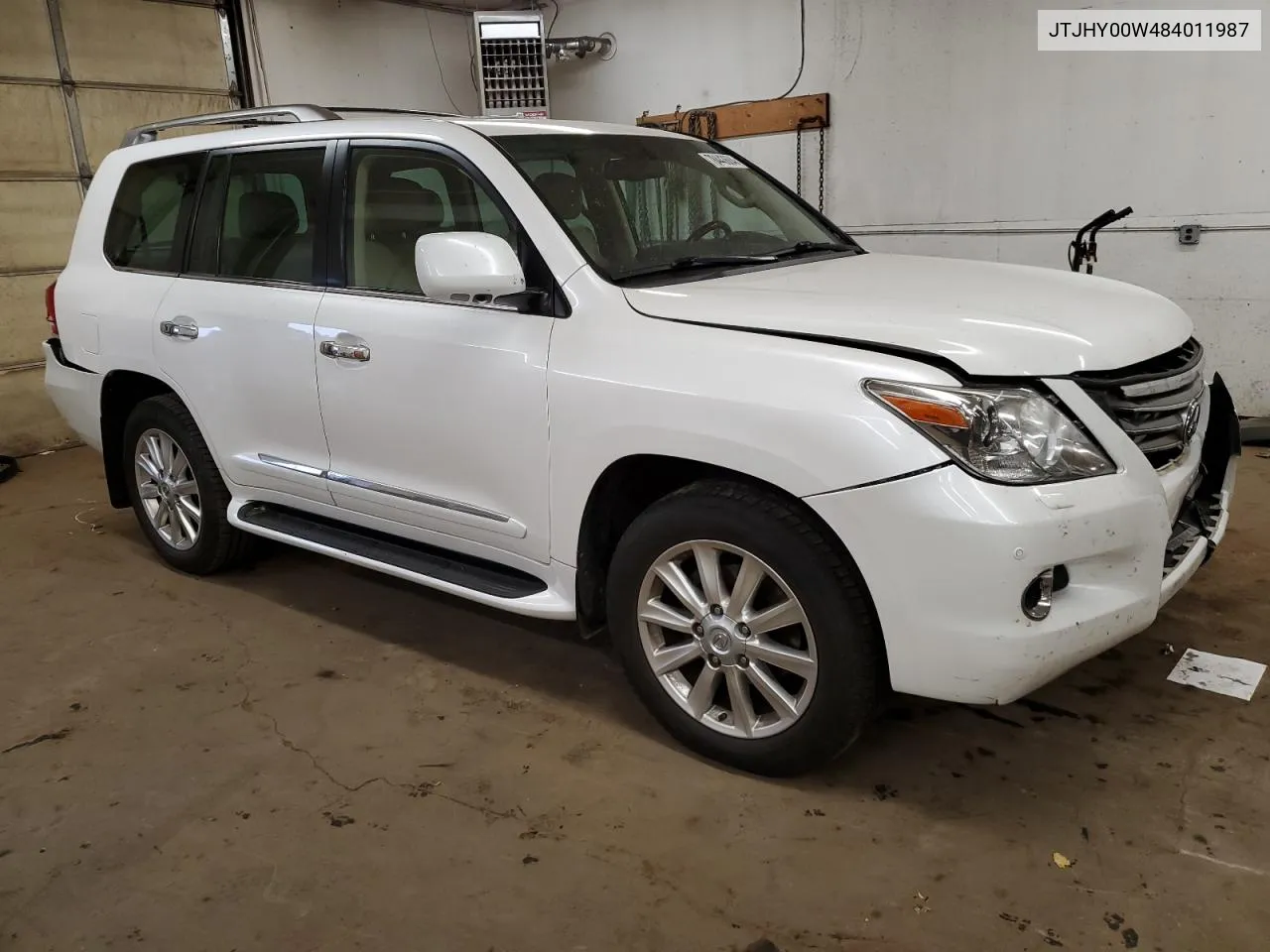 2008 Lexus Lx 570 VIN: JTJHY00W484011987 Lot: 78443684