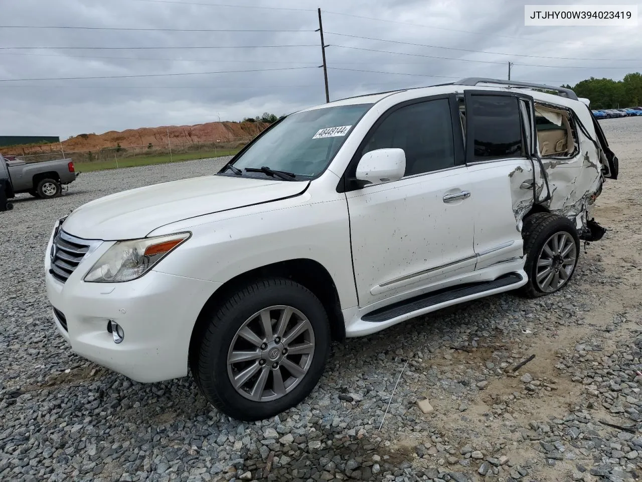 2009 Lexus Lx 570 VIN: JTJHY00W394023419 Lot: 48449144