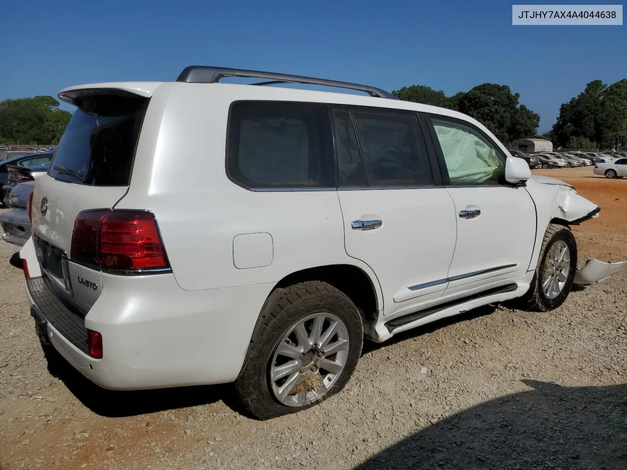 2010 Lexus Lx 570 VIN: JTJHY7AX4A4044638 Lot: 69249404