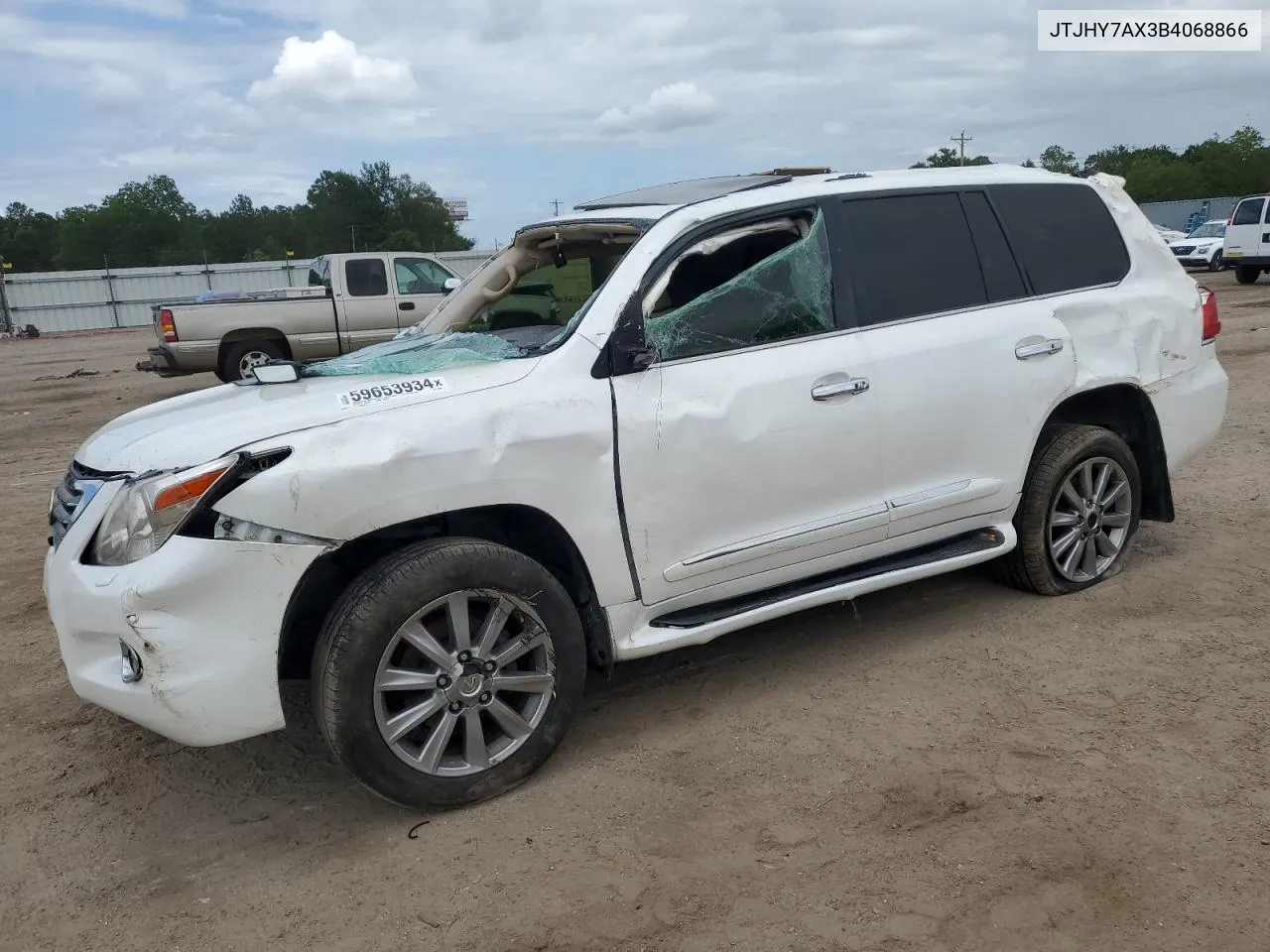 2011 Lexus Lx 570 VIN: JTJHY7AX3B4068866 Lot: 59653934