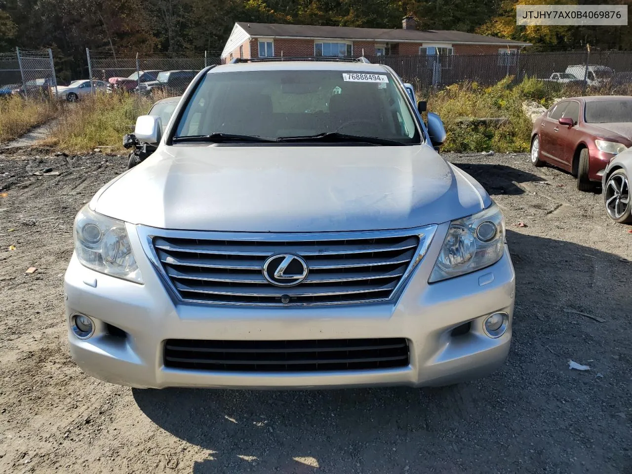 2011 Lexus Lx 570 VIN: JTJHY7AX0B4069876 Lot: 76888494