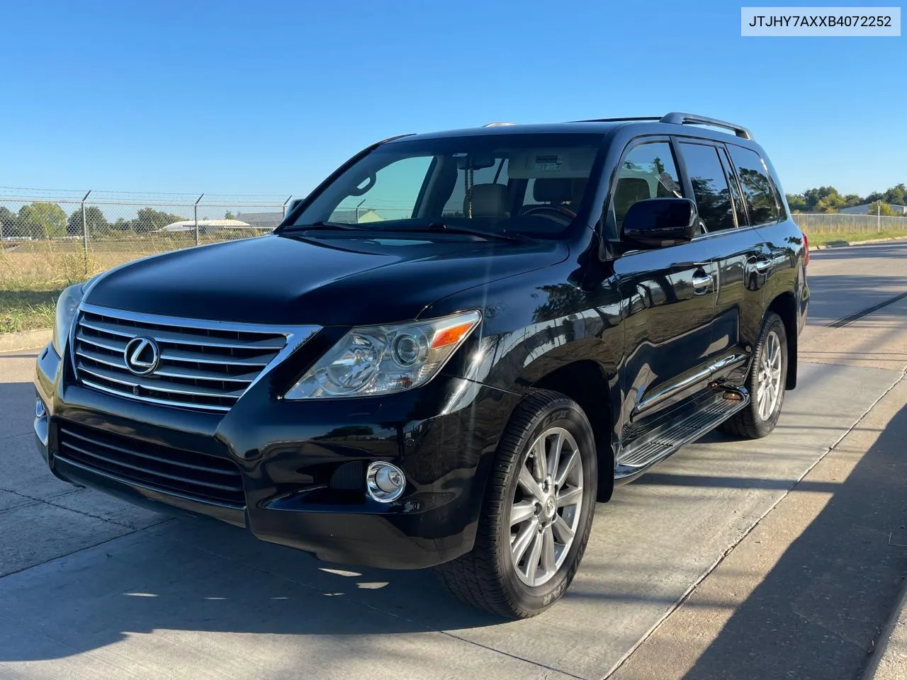 2011 Lexus Lx 570 VIN: JTJHY7AXXB4072252 Lot: 77701544