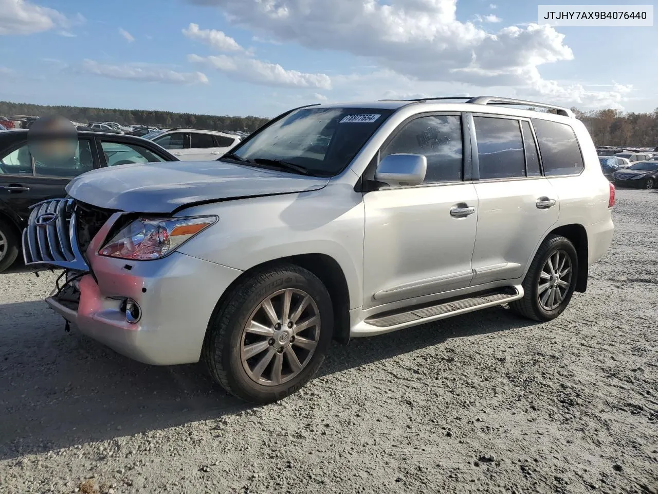 2011 Lexus Lx 570 VIN: JTJHY7AX9B4076440 Lot: 78977654