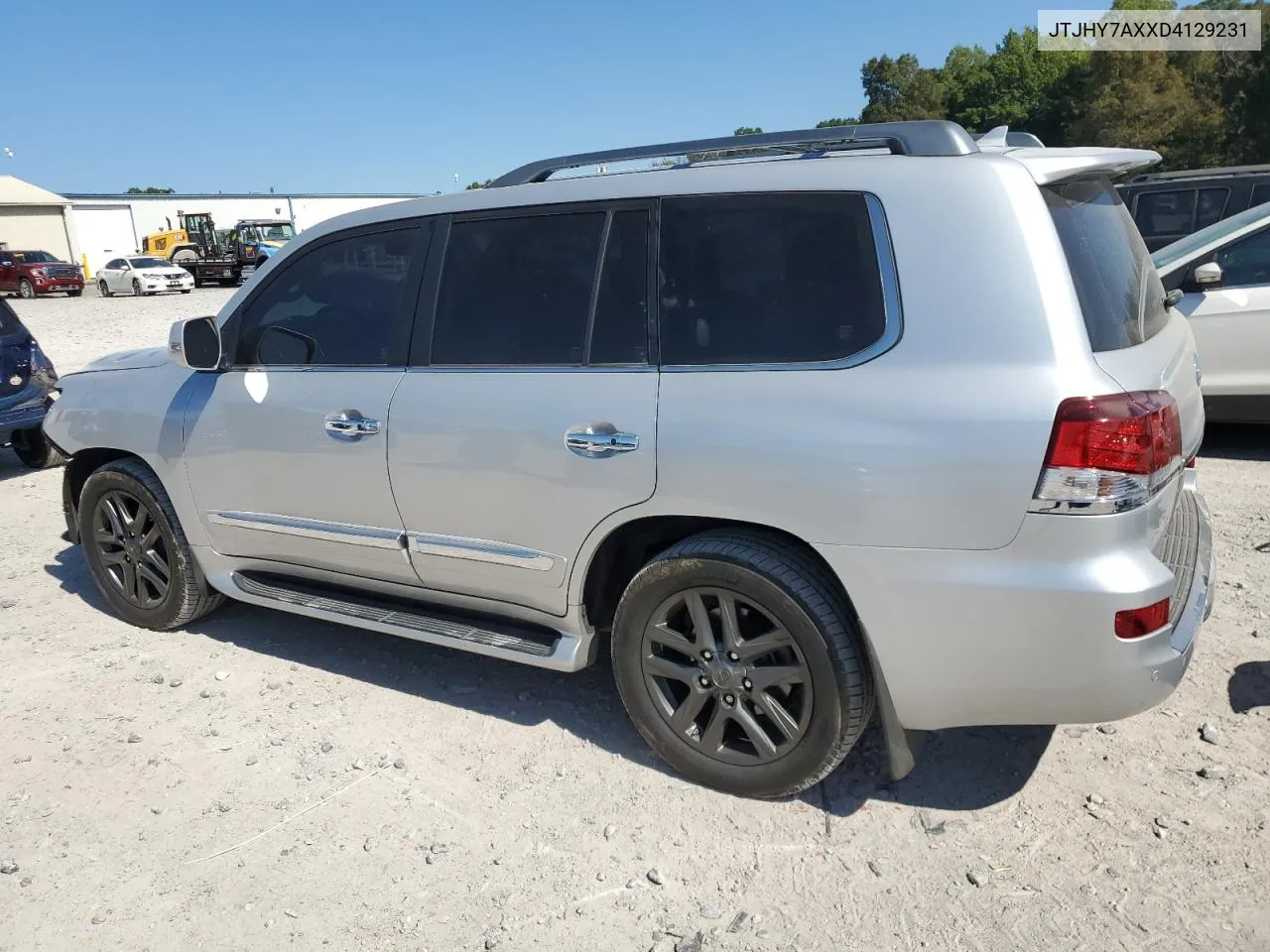 2013 Lexus Lx 570 VIN: JTJHY7AXXD4129231 Lot: 75003154