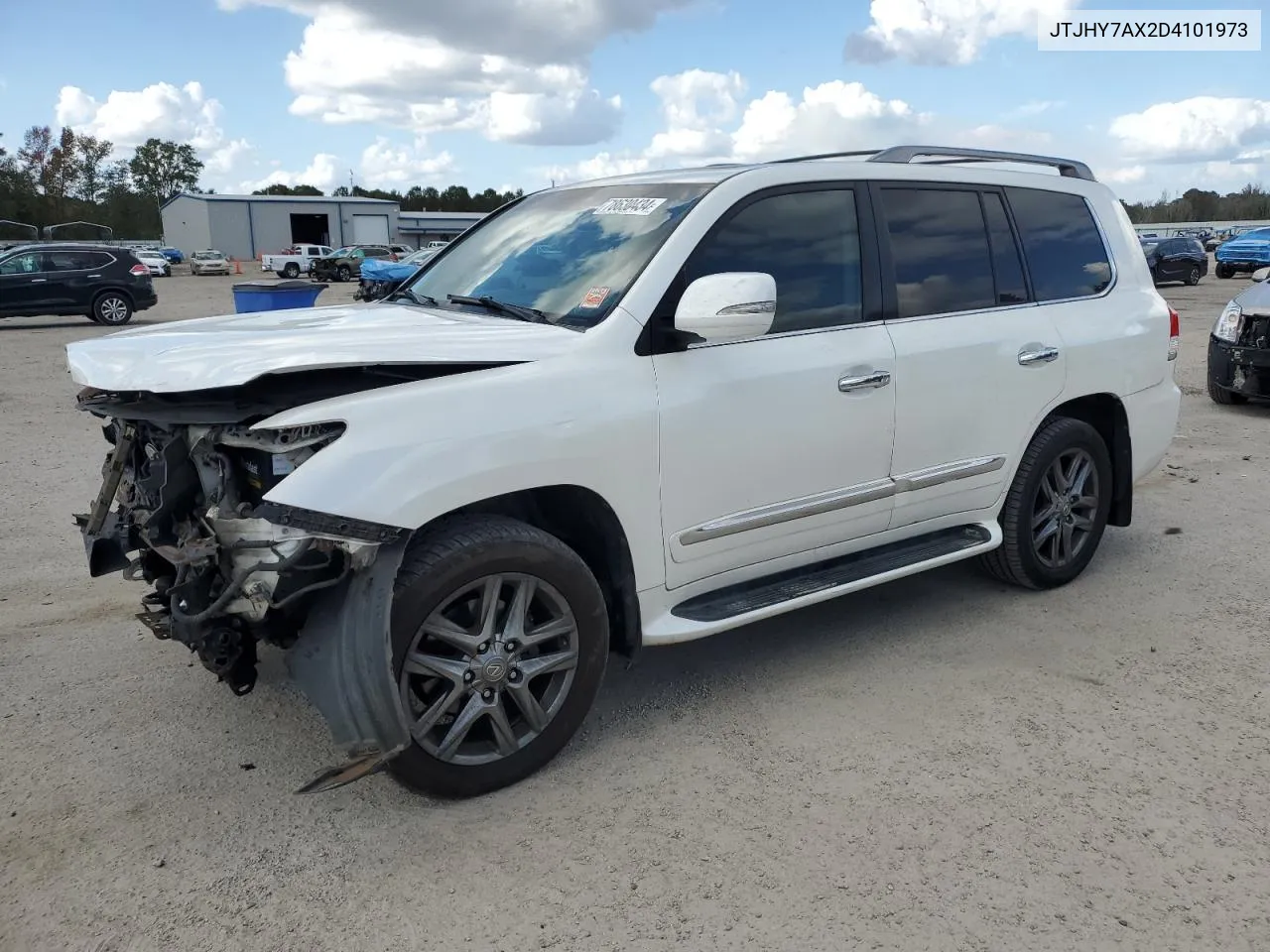 2013 Lexus Lx 570 VIN: JTJHY7AX2D4101973 Lot: 78630434