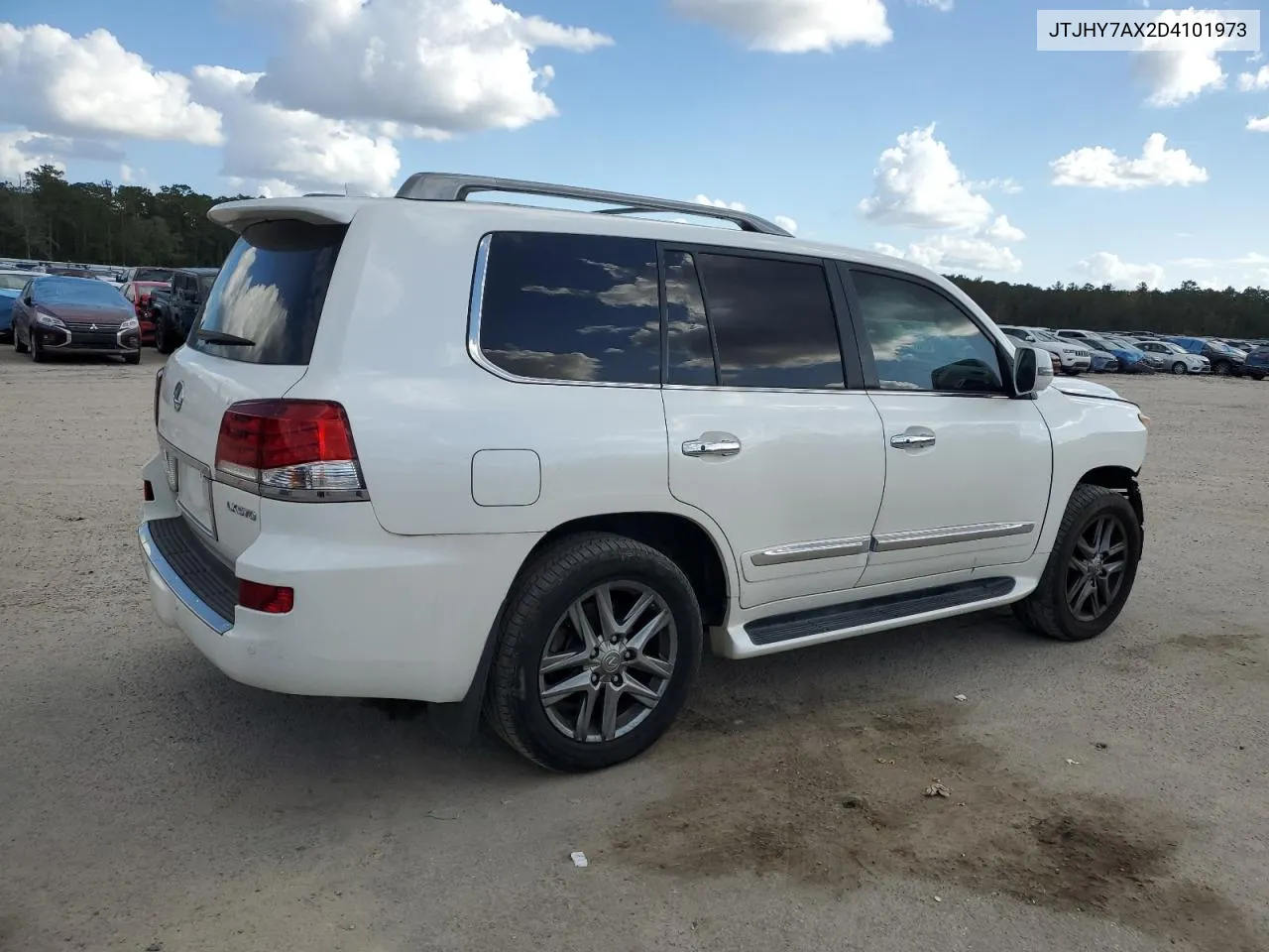 2013 Lexus Lx 570 VIN: JTJHY7AX2D4101973 Lot: 78630434