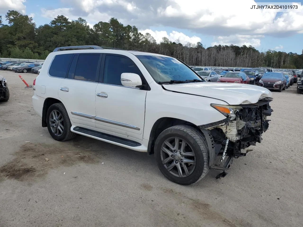 2013 Lexus Lx 570 VIN: JTJHY7AX2D4101973 Lot: 78630434