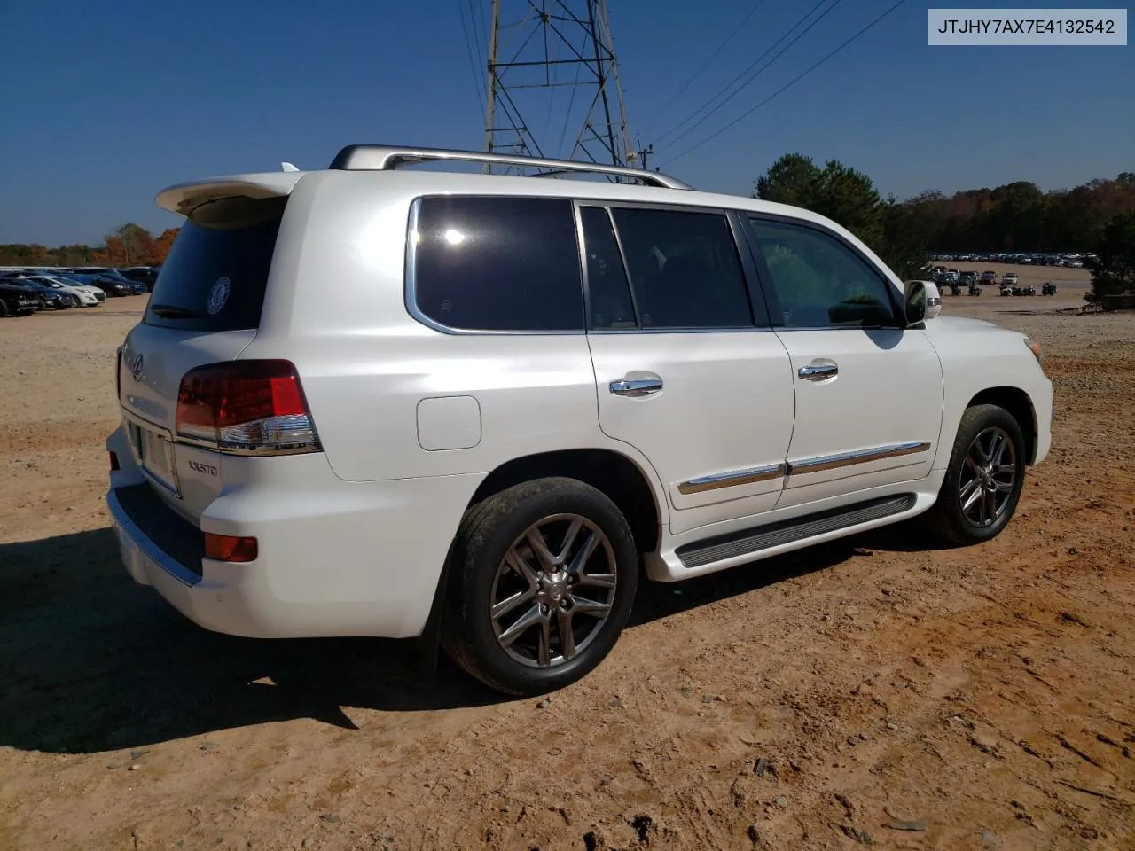 2014 Lexus Lx 570 VIN: JTJHY7AX7E4132542 Lot: 78509944