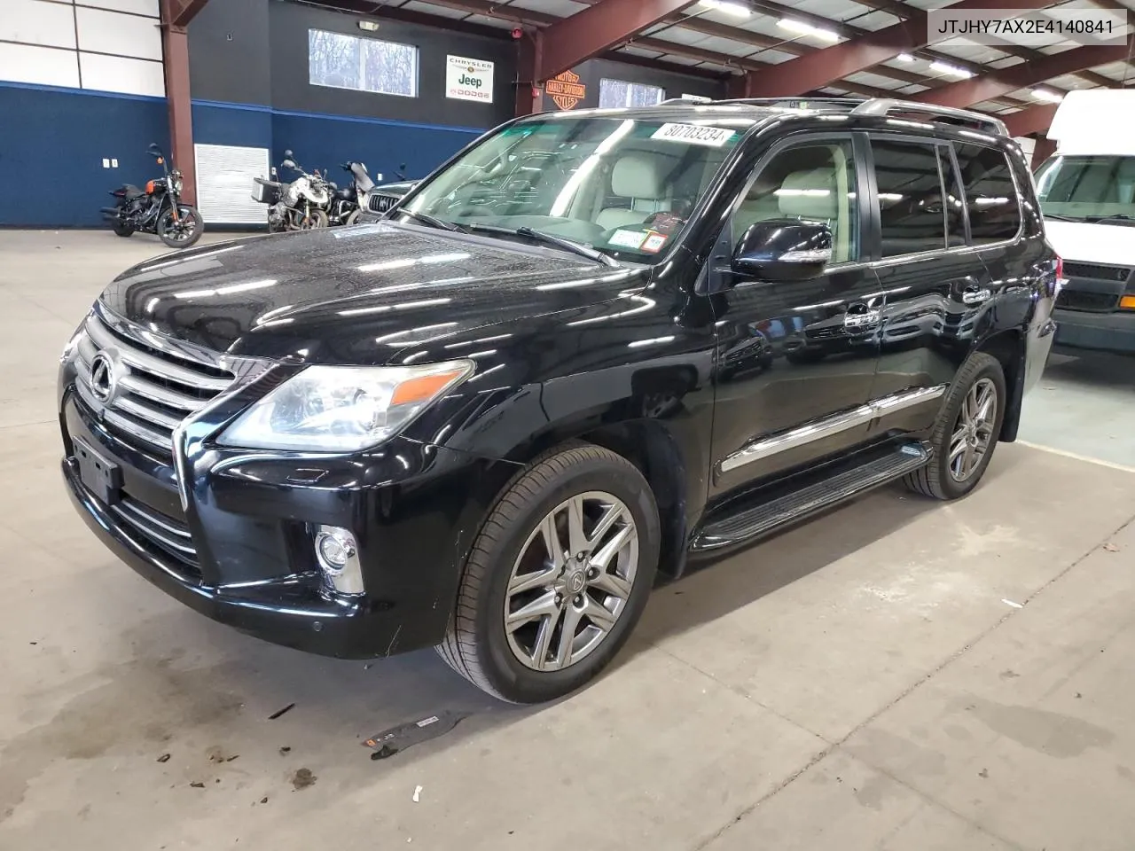 2014 Lexus Lx 570 VIN: JTJHY7AX2E4140841 Lot: 80703234