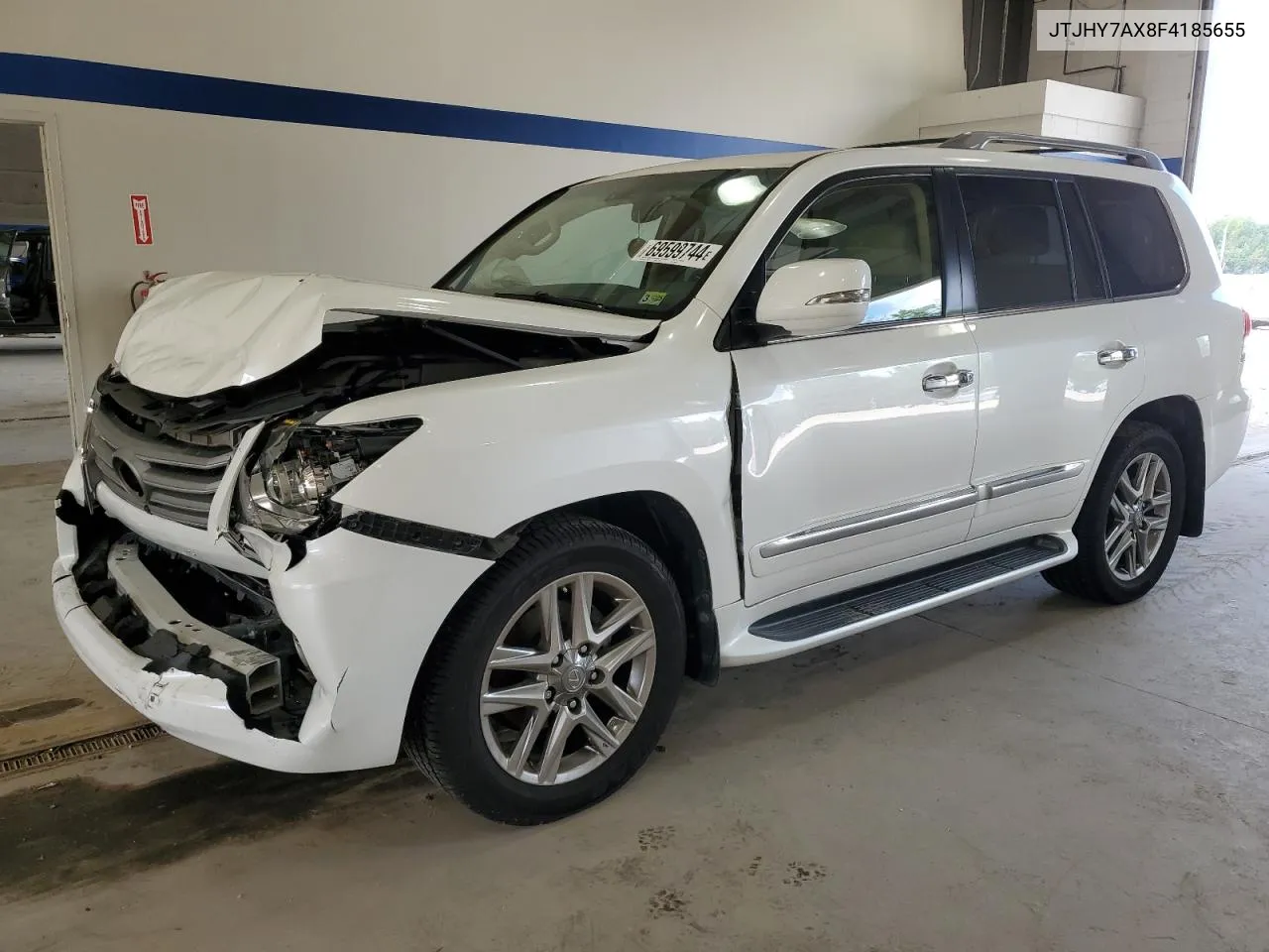 2015 Lexus Lx 570 VIN: JTJHY7AX8F4185655 Lot: 69599744