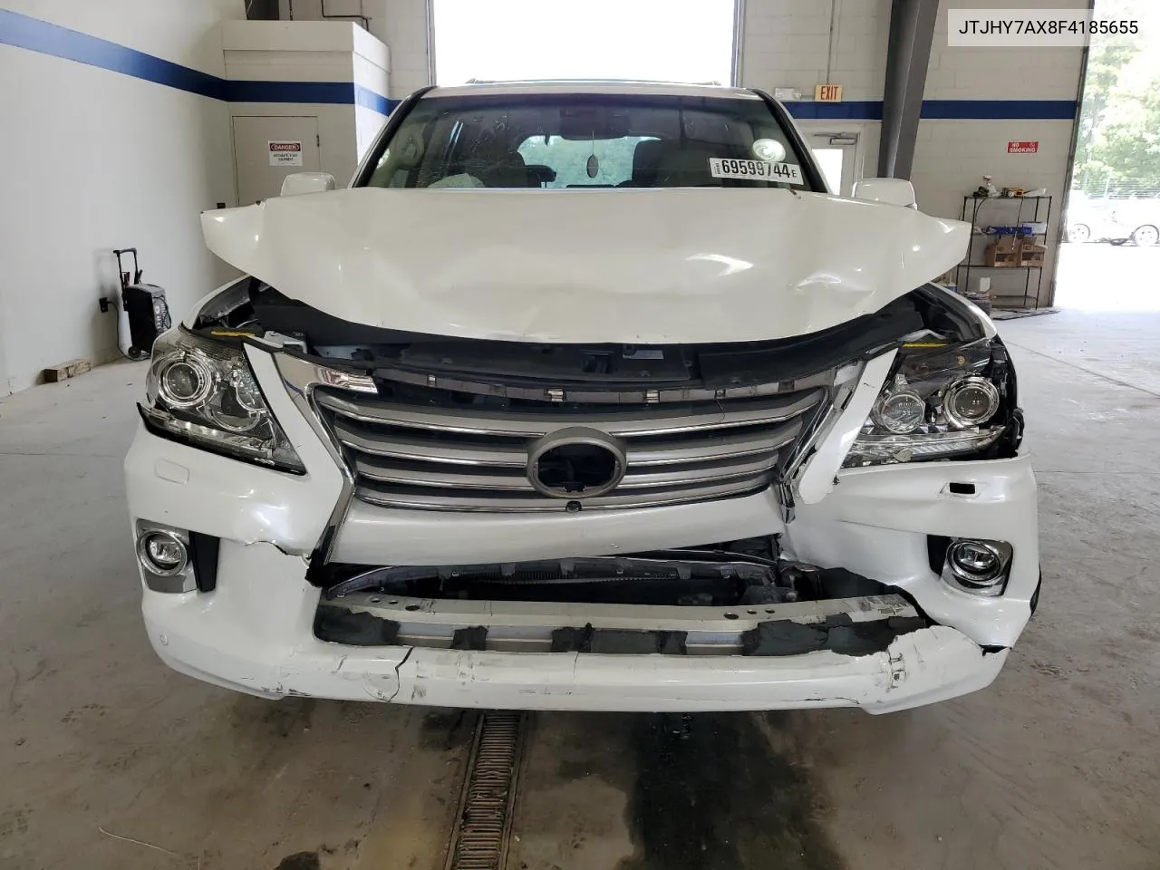 2015 Lexus Lx 570 VIN: JTJHY7AX8F4185655 Lot: 69599744