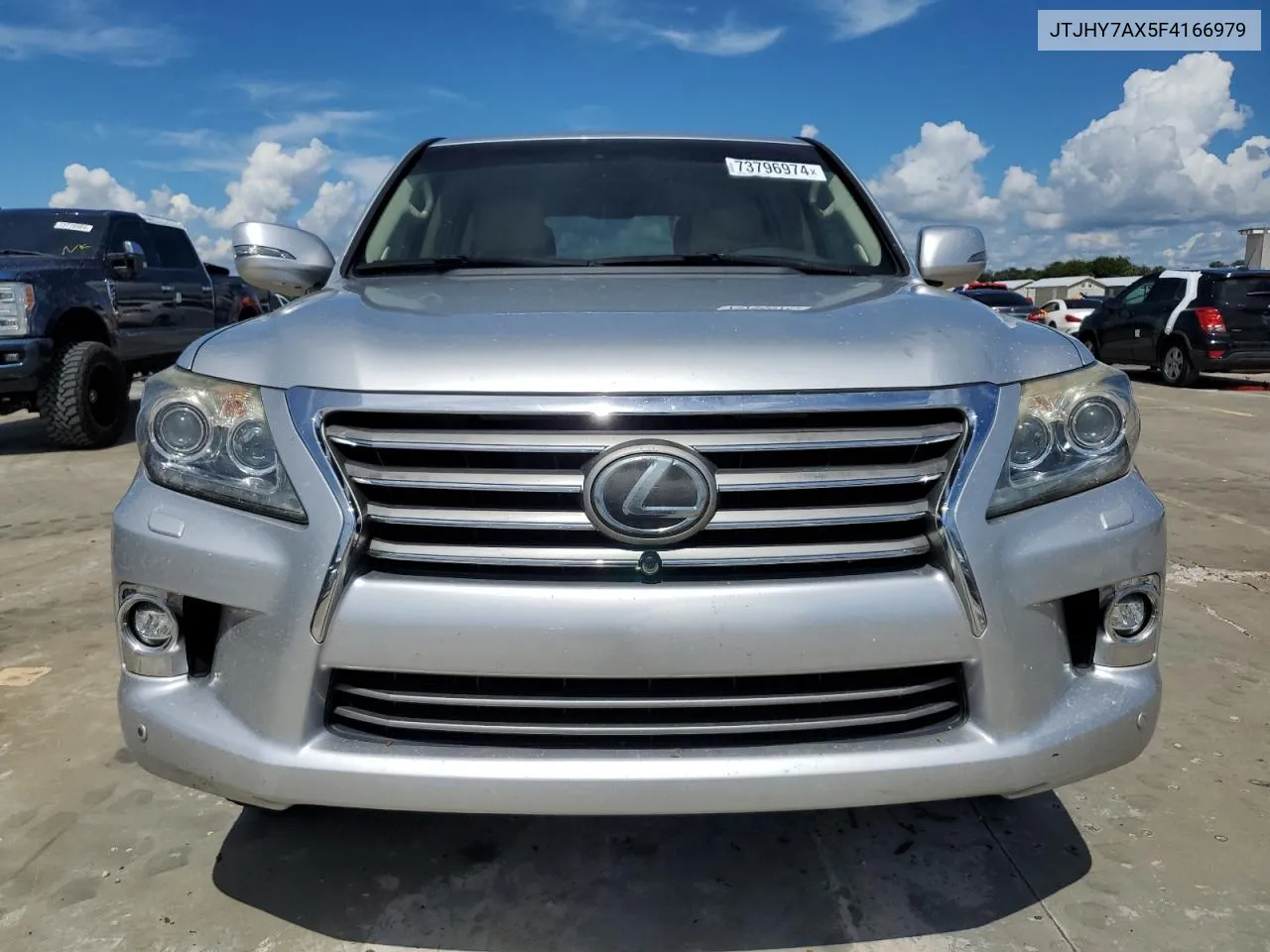 2015 Lexus Lx 570 VIN: JTJHY7AX5F4166979 Lot: 73796974