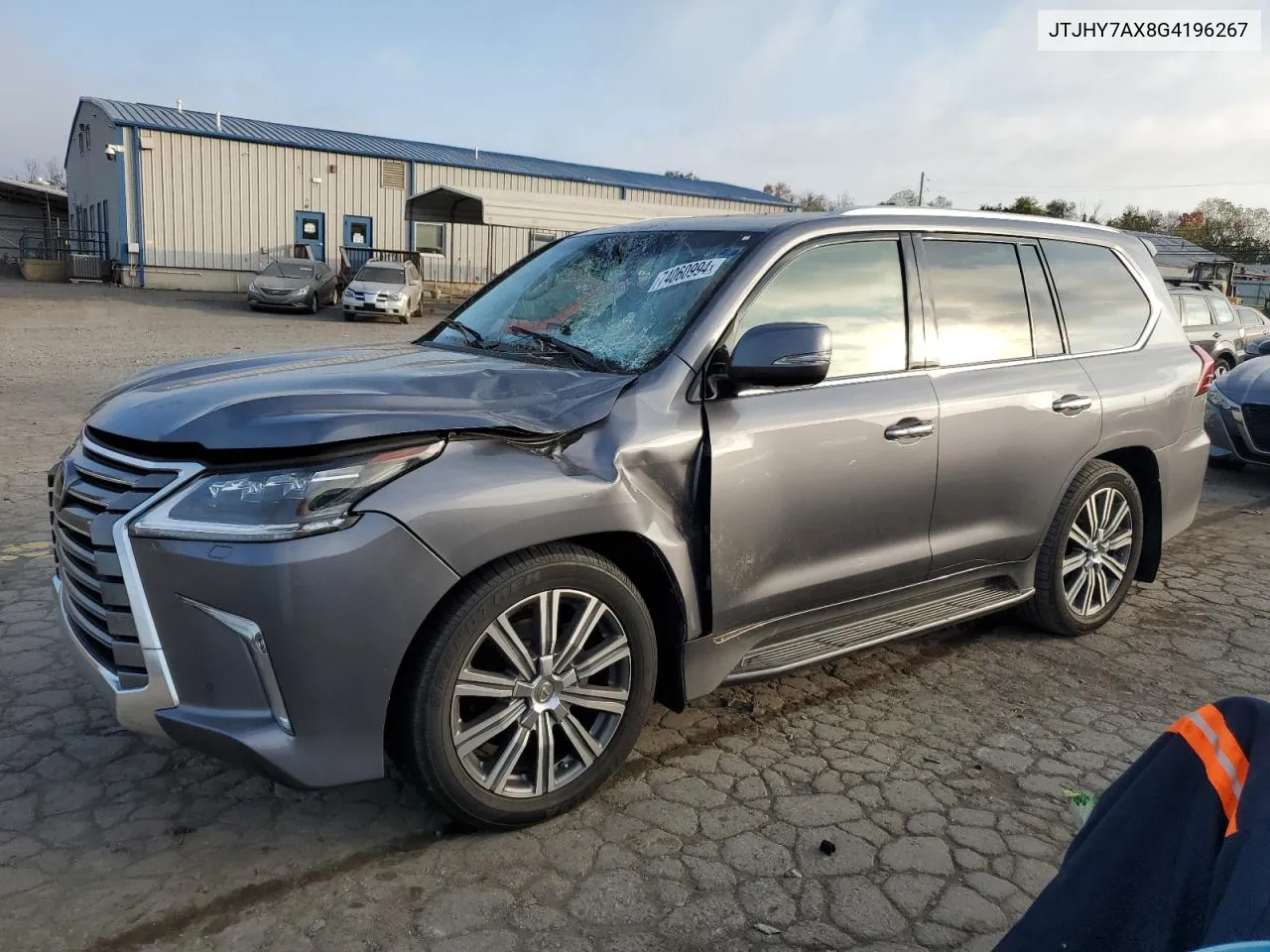 2016 Lexus Lx 570 VIN: JTJHY7AX8G4196267 Lot: 74060994