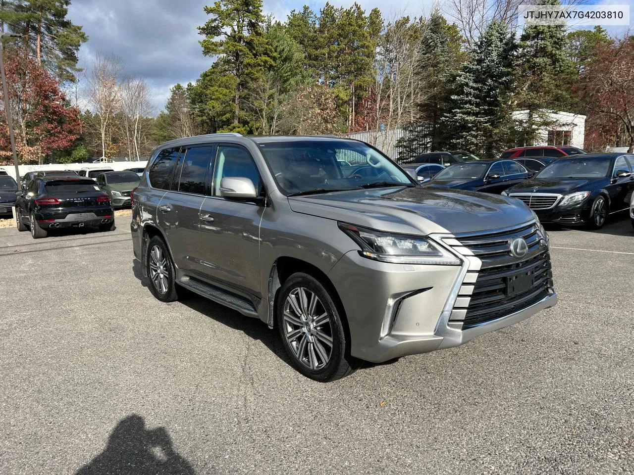 2016 Lexus Lx 570 VIN: JTJHY7AX7G4203810 Lot: 80800914