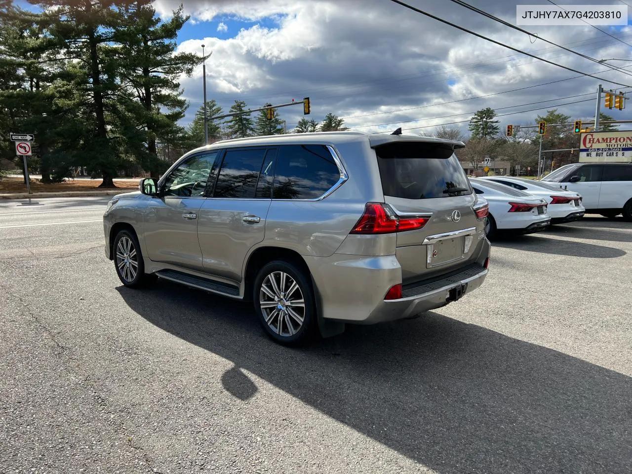 2016 Lexus Lx 570 VIN: JTJHY7AX7G4203810 Lot: 80800914