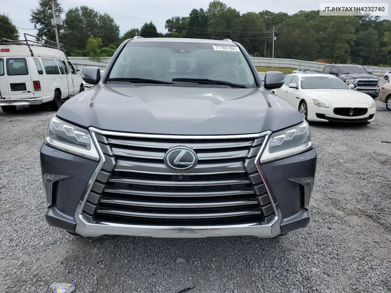 2017 Lexus Lx 570 VIN: JTJHY7AX1H4232740 Lot: 71185194