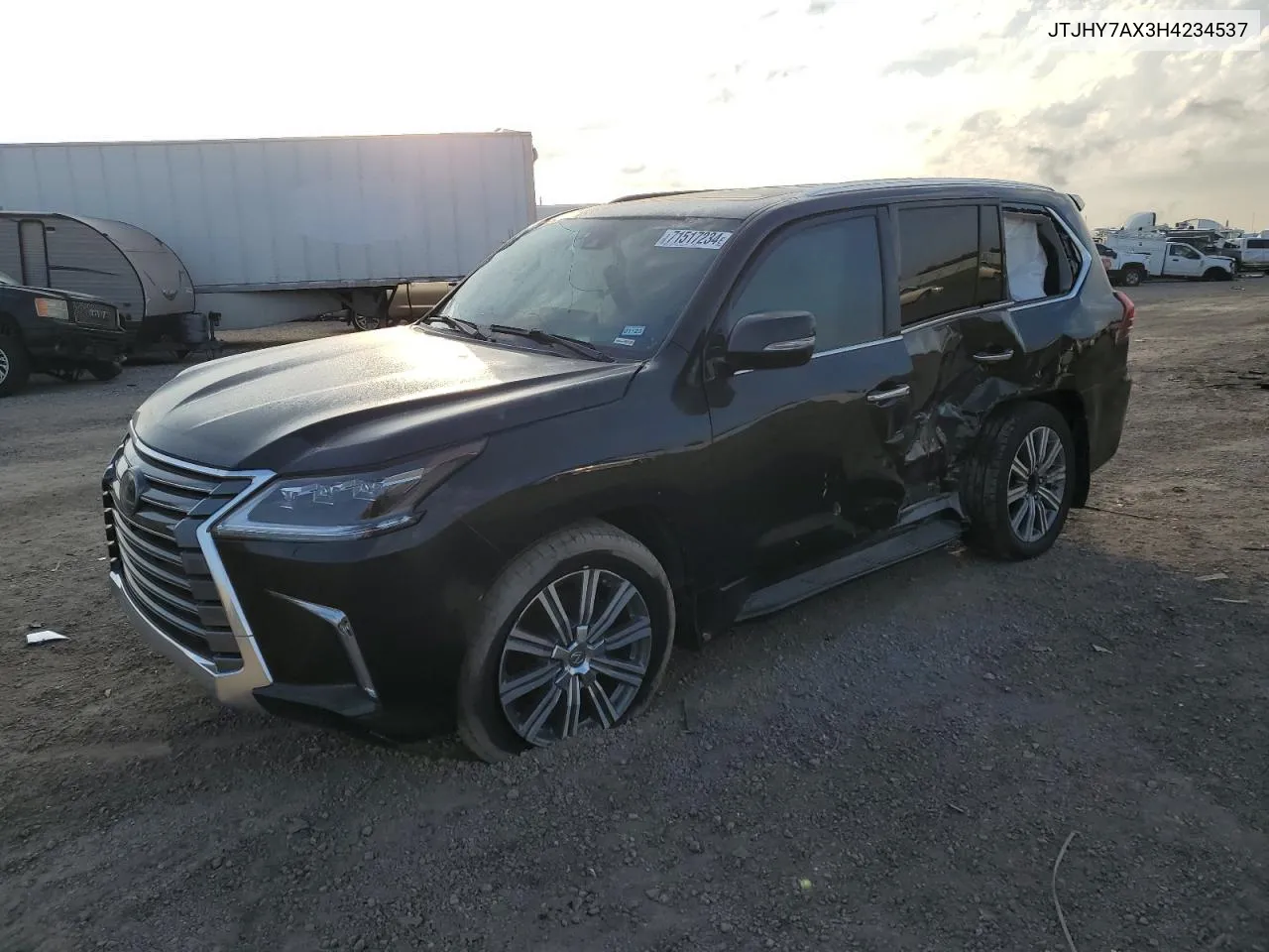 2017 Lexus Lx 570 VIN: JTJHY7AX3H4234537 Lot: 71517234