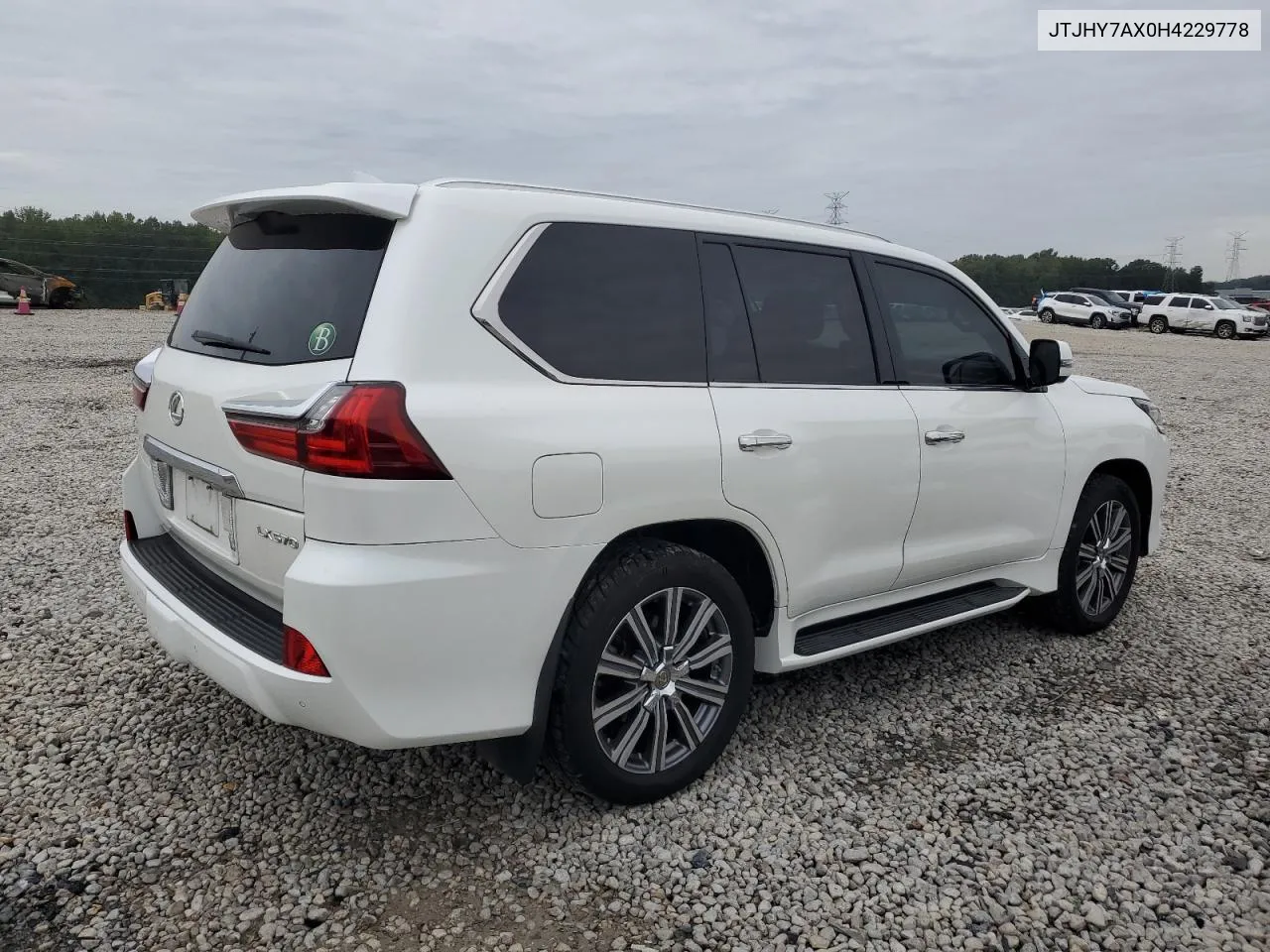 2017 Lexus Lx 570 VIN: JTJHY7AX0H4229778 Lot: 73523494