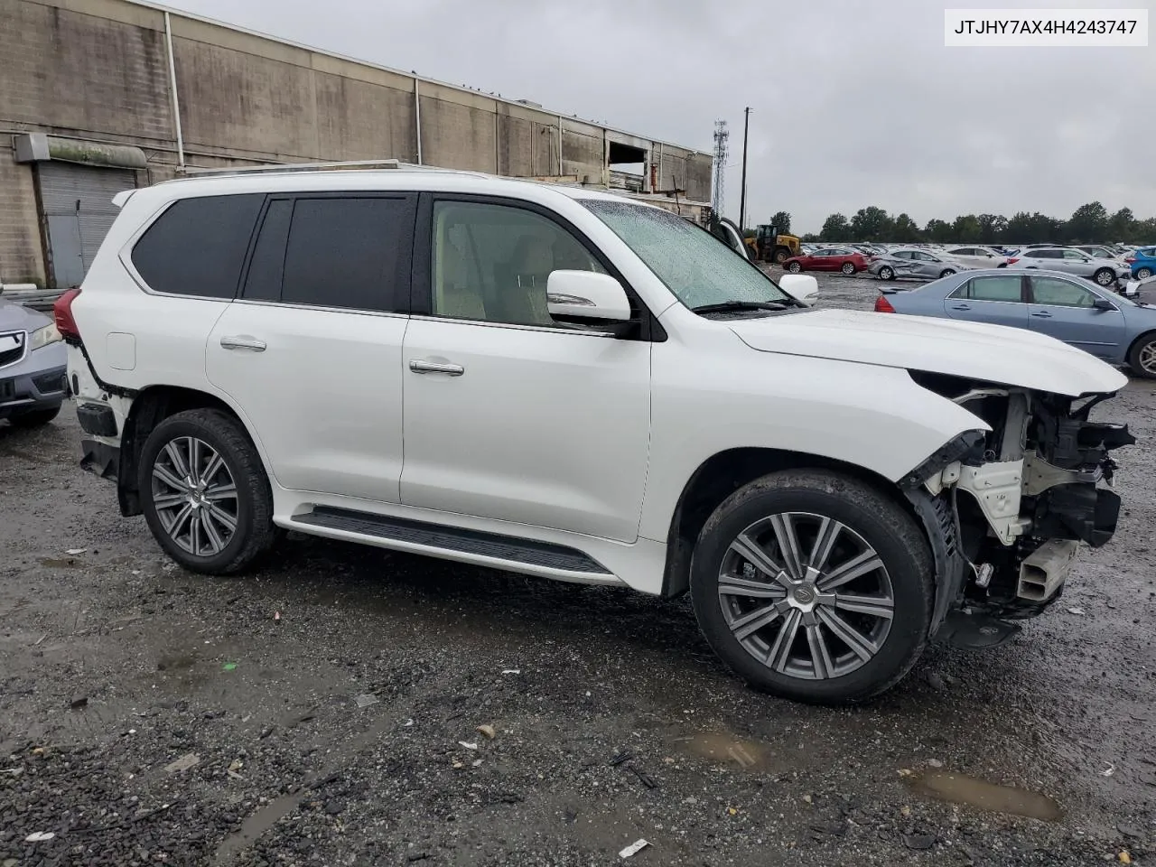 2017 Lexus Lx 570 VIN: JTJHY7AX4H4243747 Lot: 73792444