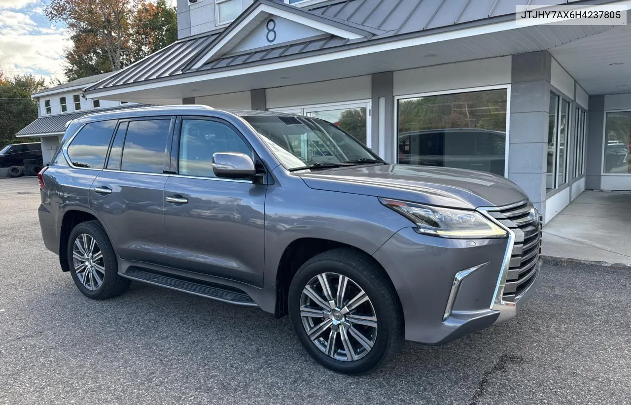 2017 Lexus Lx 570 VIN: JTJHY7AX6H4237805 Lot: 74582724