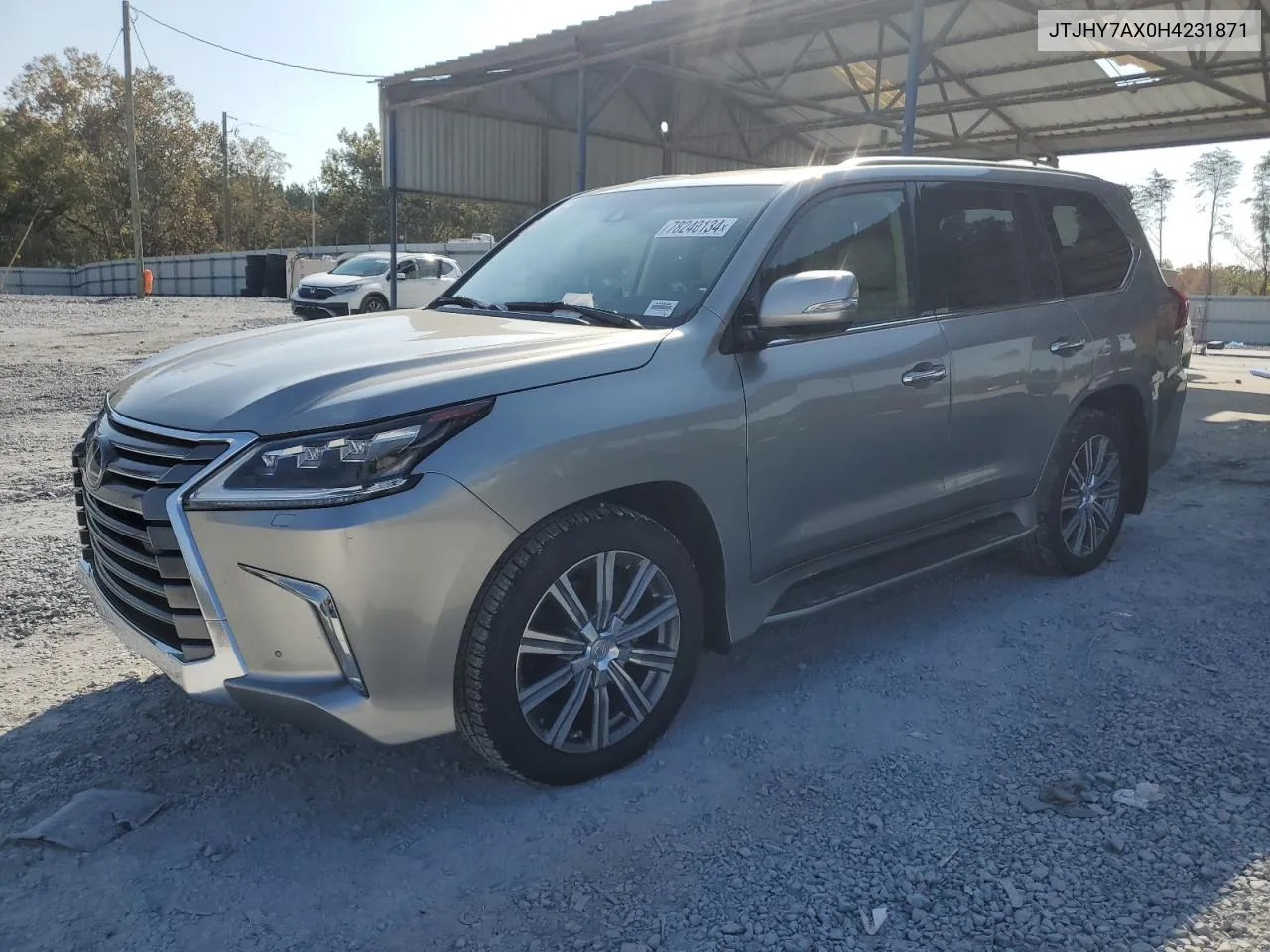 2017 Lexus Lx 570 VIN: JTJHY7AX0H4231871 Lot: 78240134