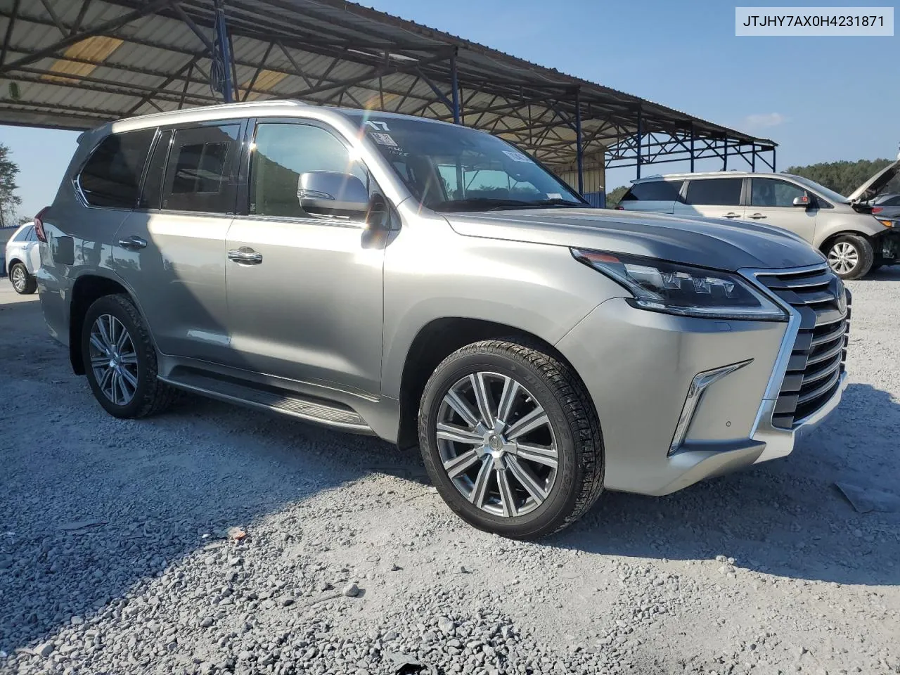 2017 Lexus Lx 570 VIN: JTJHY7AX0H4231871 Lot: 78240134