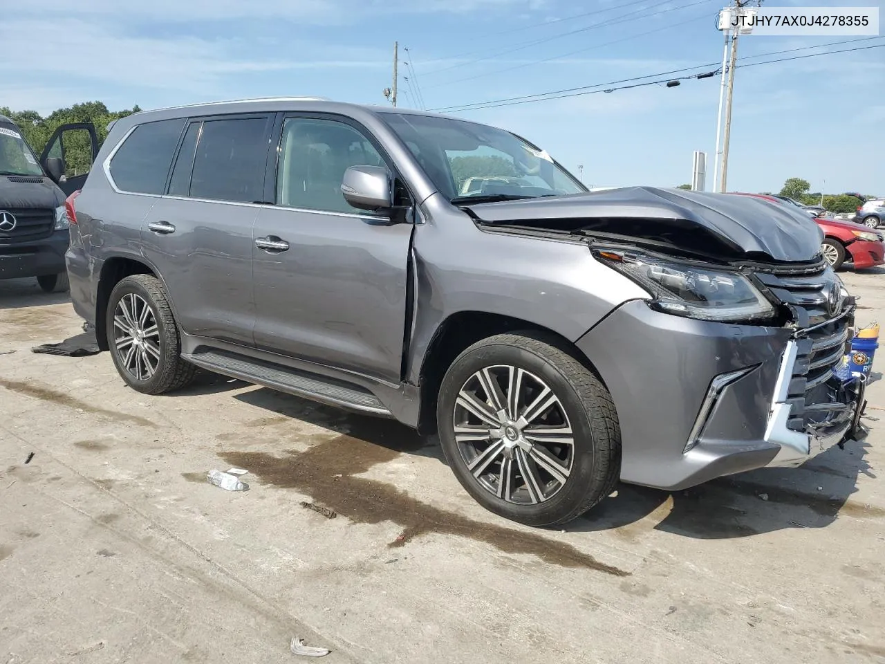 2018 Lexus Lx 570 VIN: JTJHY7AX0J4278355 Lot: 67106204