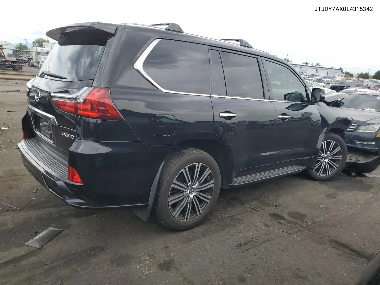 JTJDY7AX0L4315342 2020 Lexus Lx 570