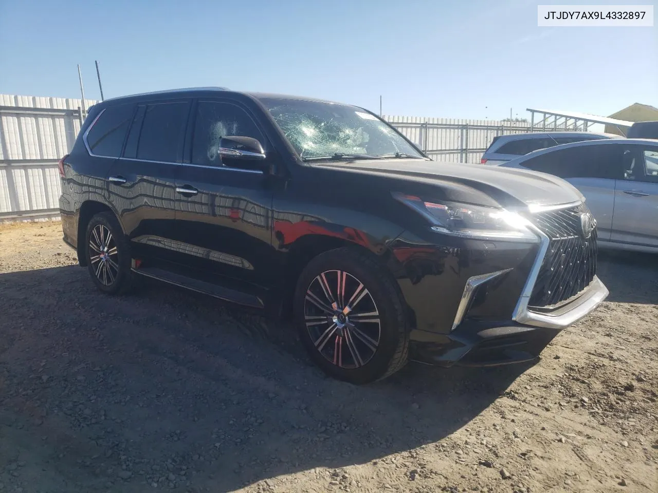 2020 Lexus Lx 570 VIN: JTJDY7AX9L4332897 Lot: 71180324