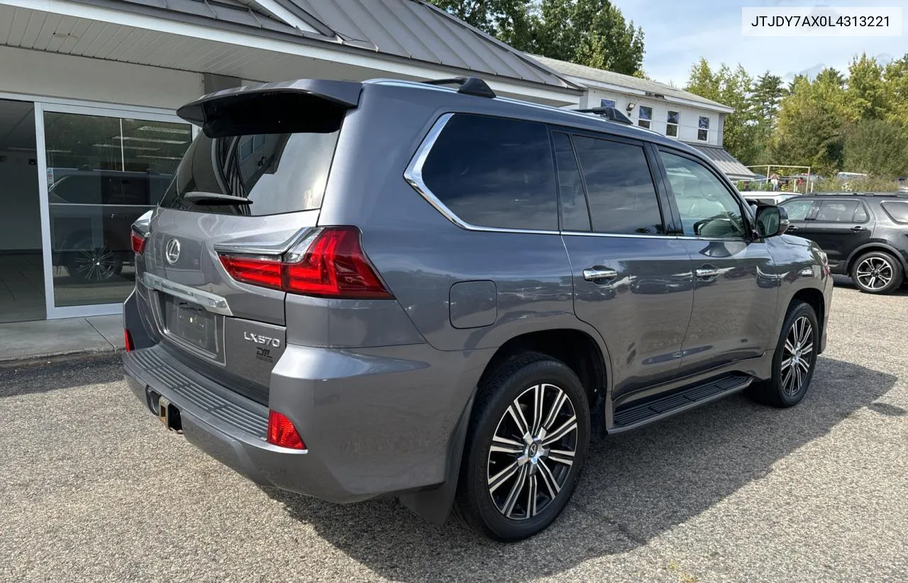 2020 Lexus Lx 570 VIN: JTJDY7AX0L4313221 Lot: 73836724